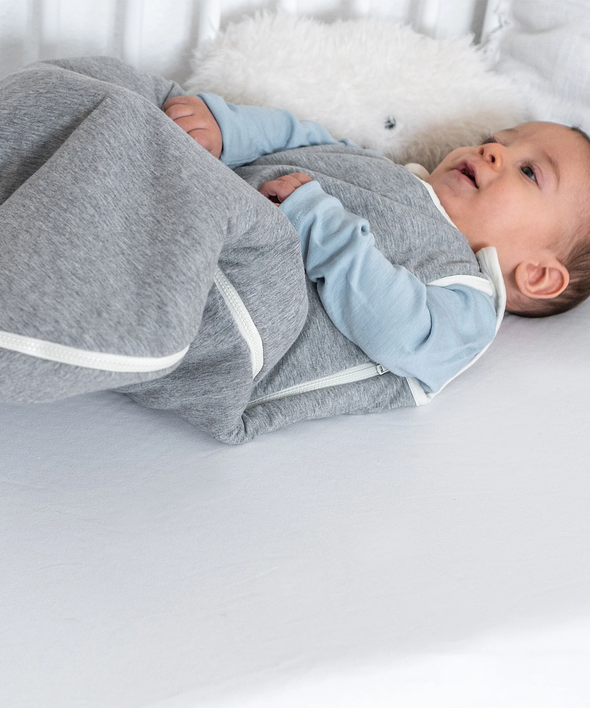 Babyschlafsack | ganzjährig | Wollfüllung - Image 4