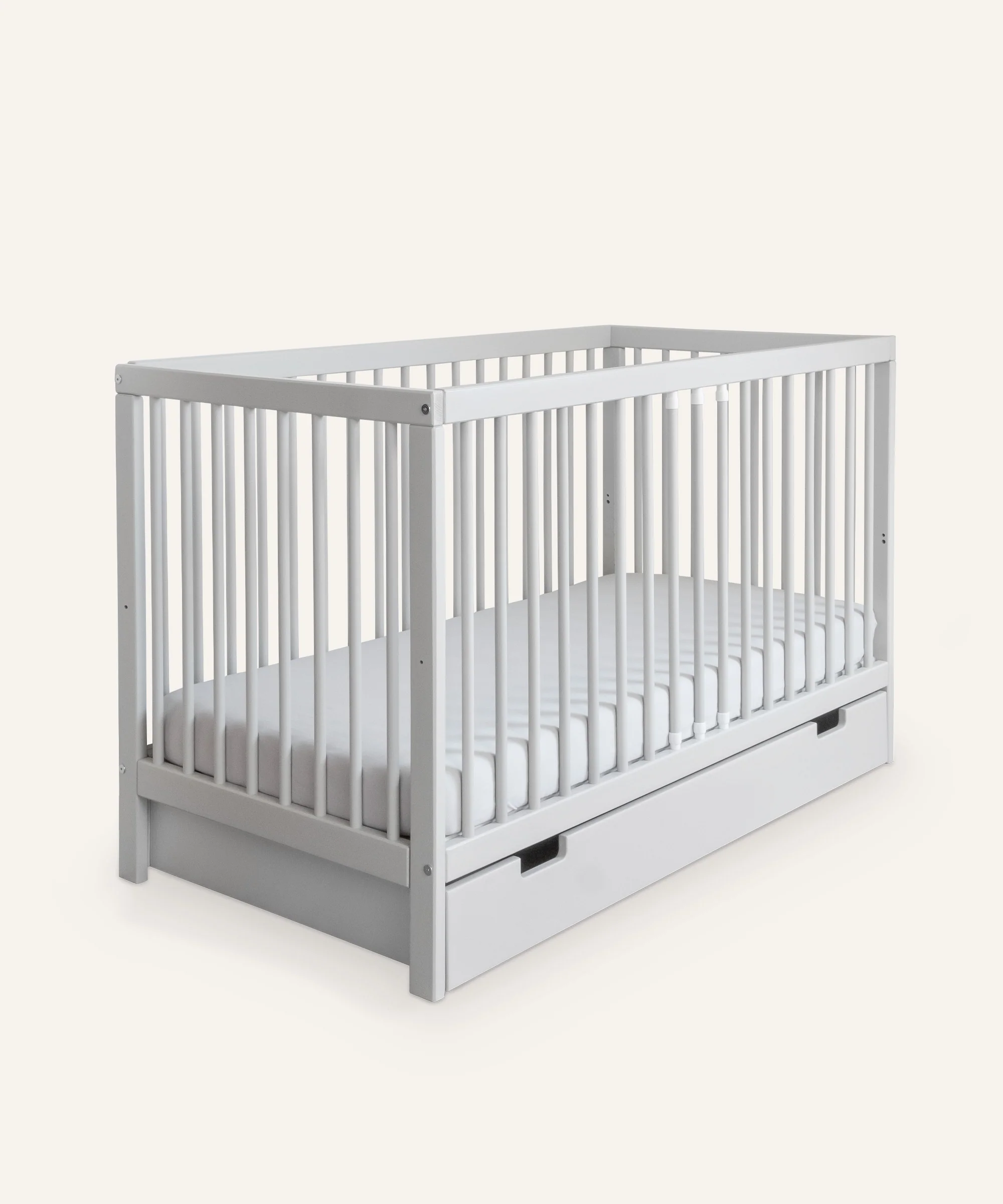Babybett Pur  |  Hellgrau - Image 11
