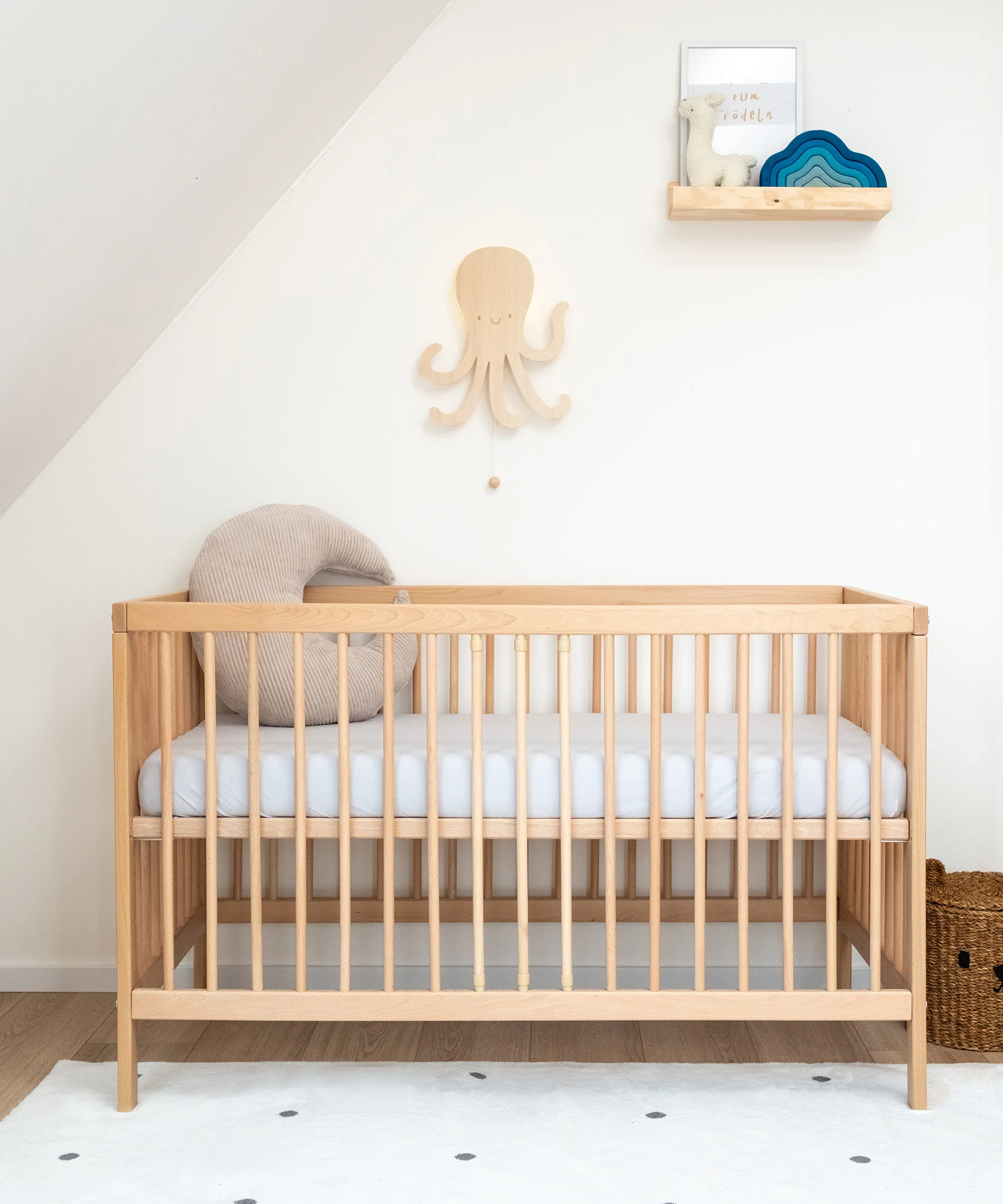 Babybett Pur  |  Klarlack - Image 5