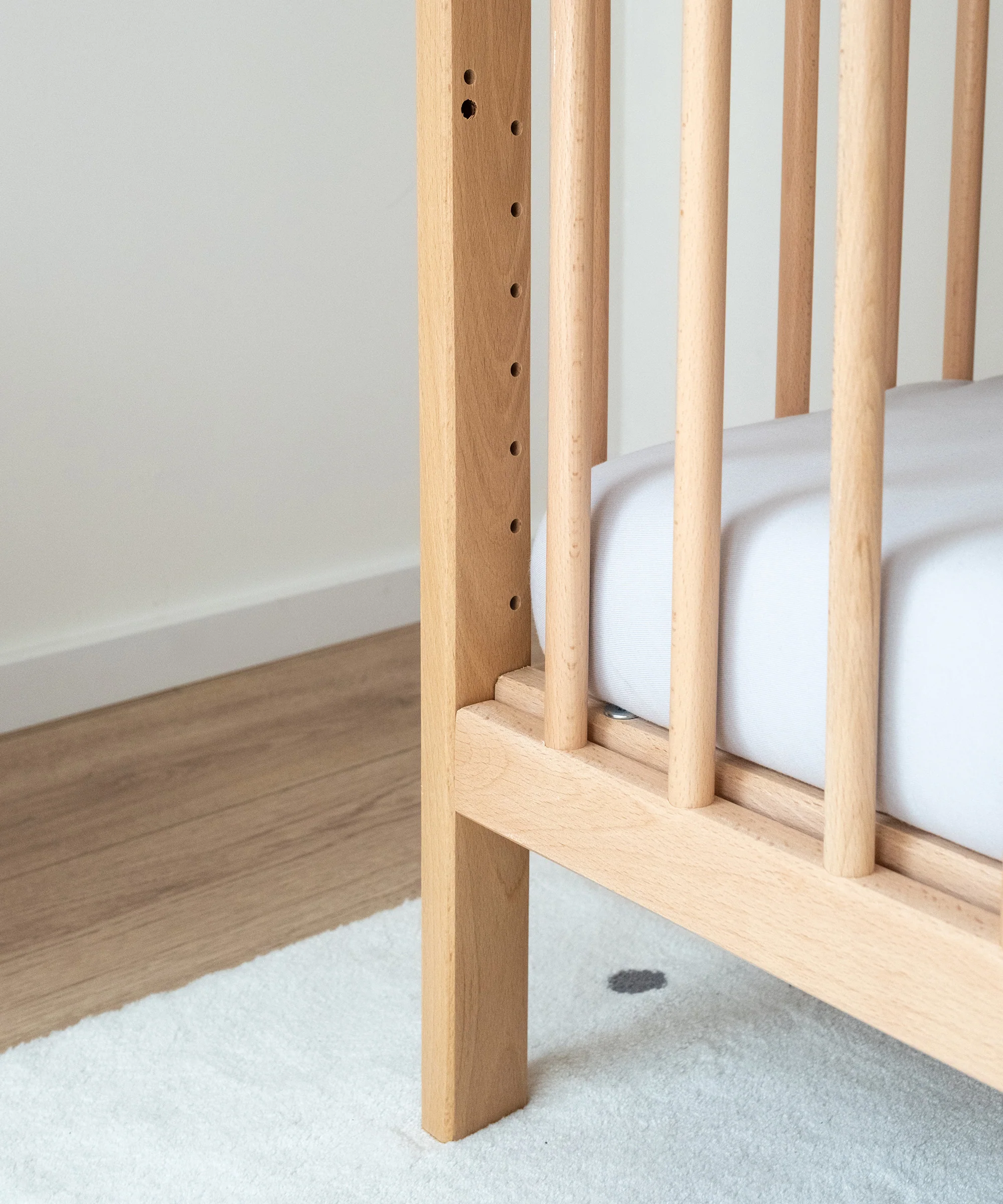 Babybett Pur  |  Klarlack - Image 7