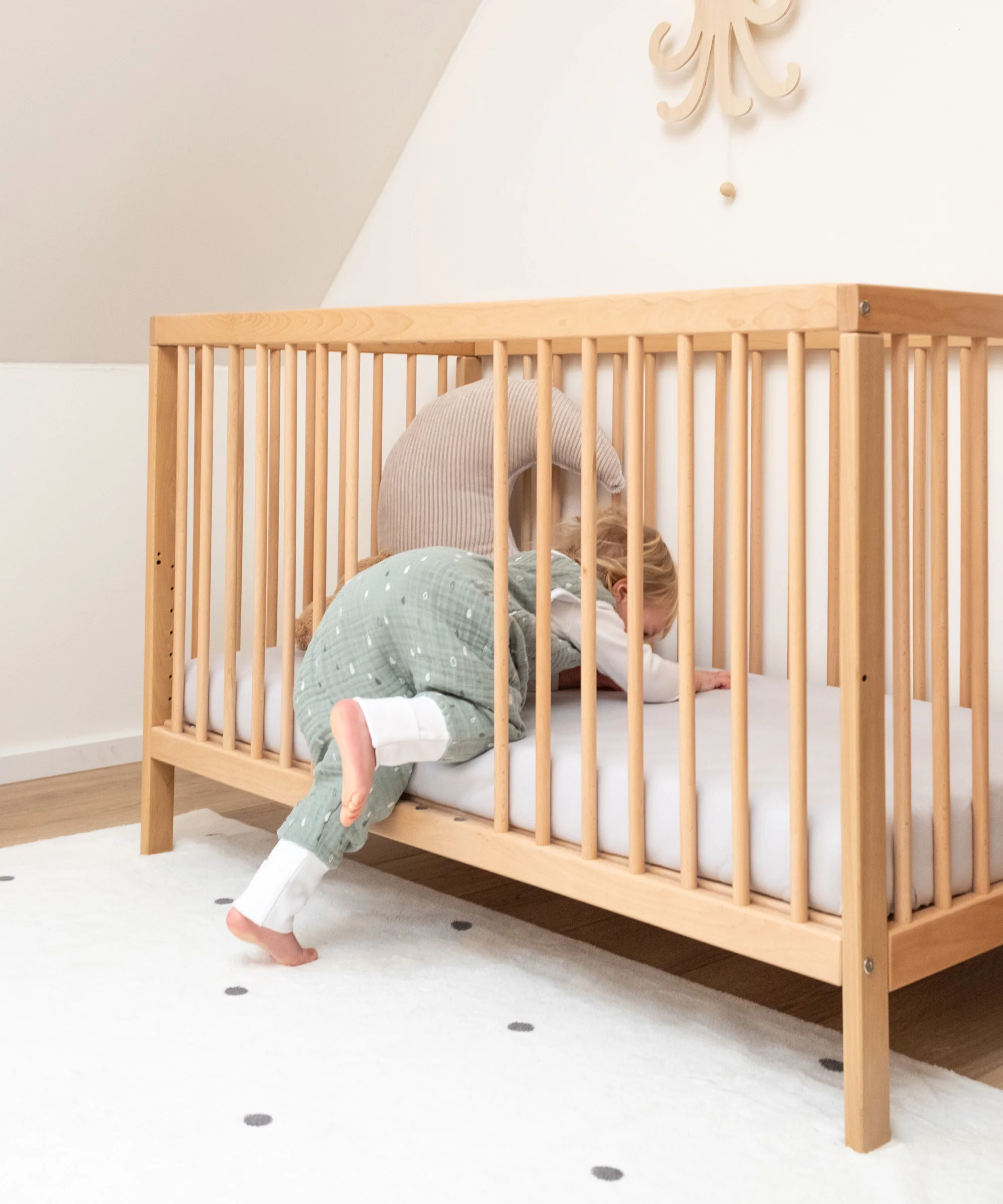Babybett Pur  |  Klarlack - Image 8