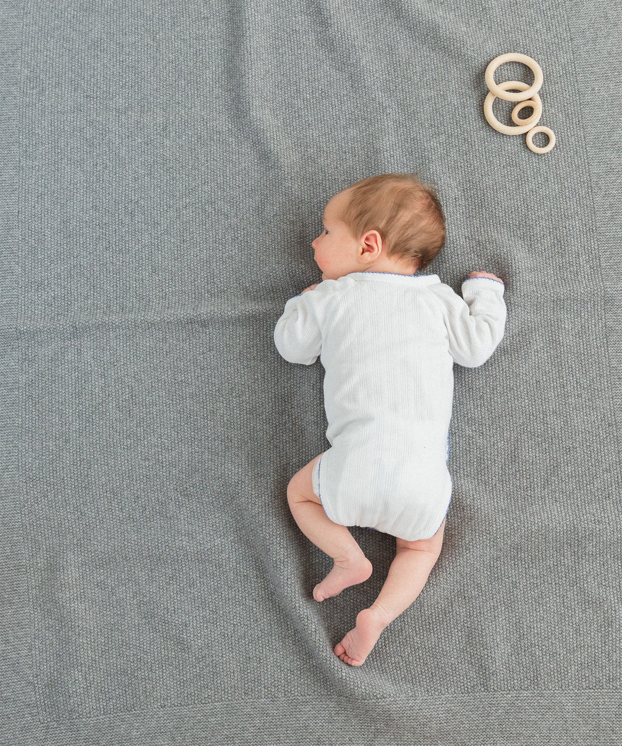 Babydecke  |  Bio-Lammwolle - Image 4
