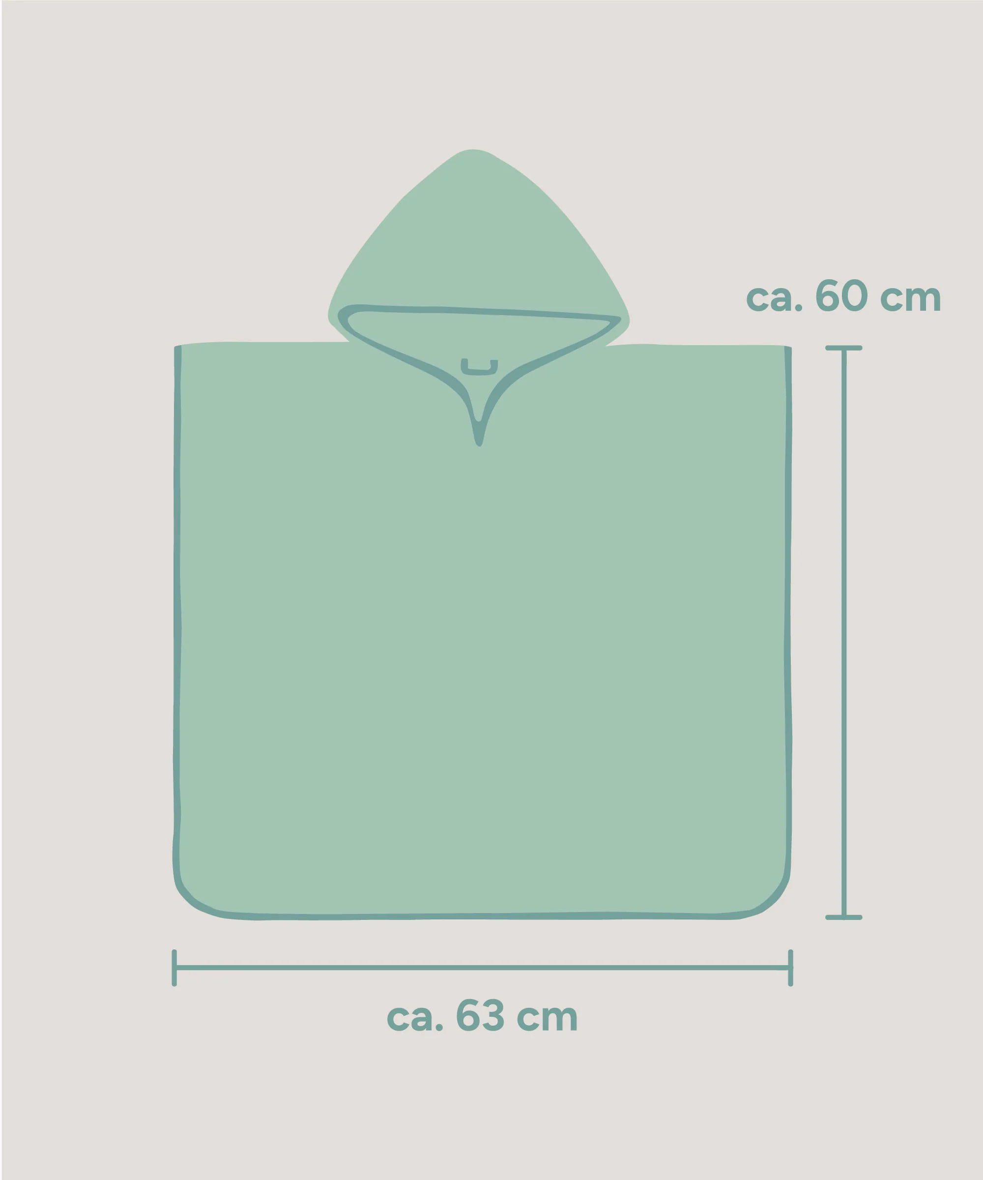 Badeponcho  |  Frottee - Image 14