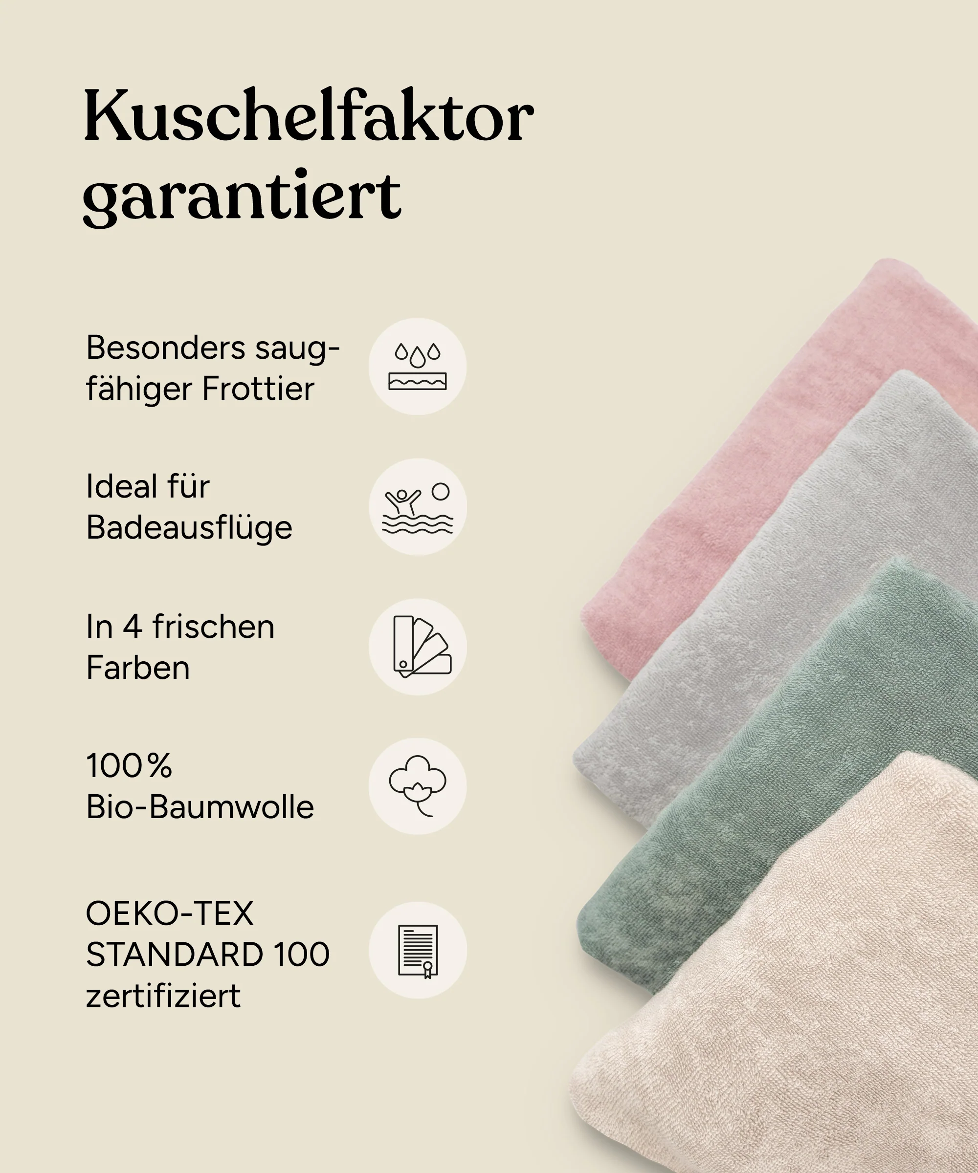 Badeponcho  |  Frottee - Image 4