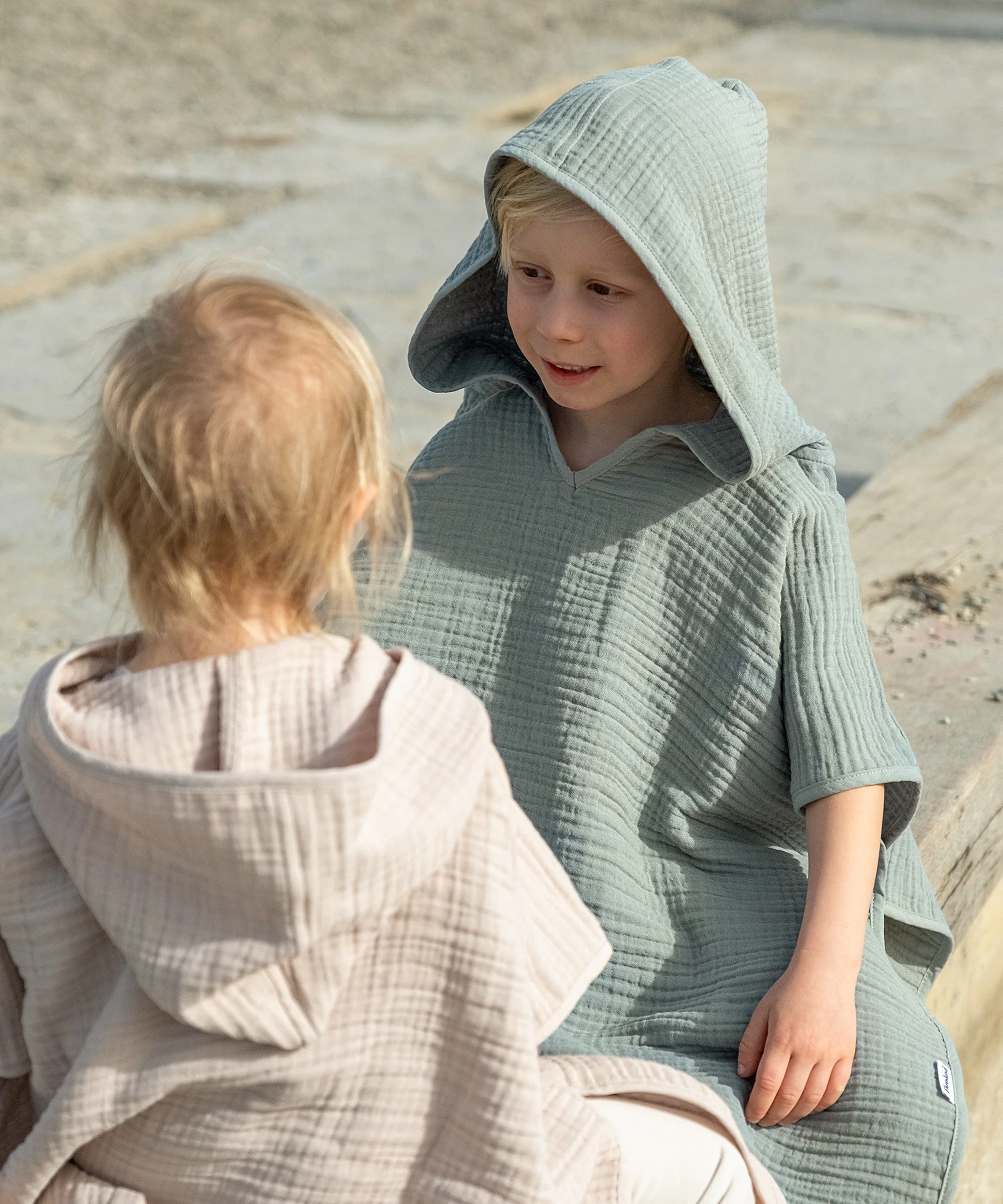 Badeponcho  |  Musselin - Image 10