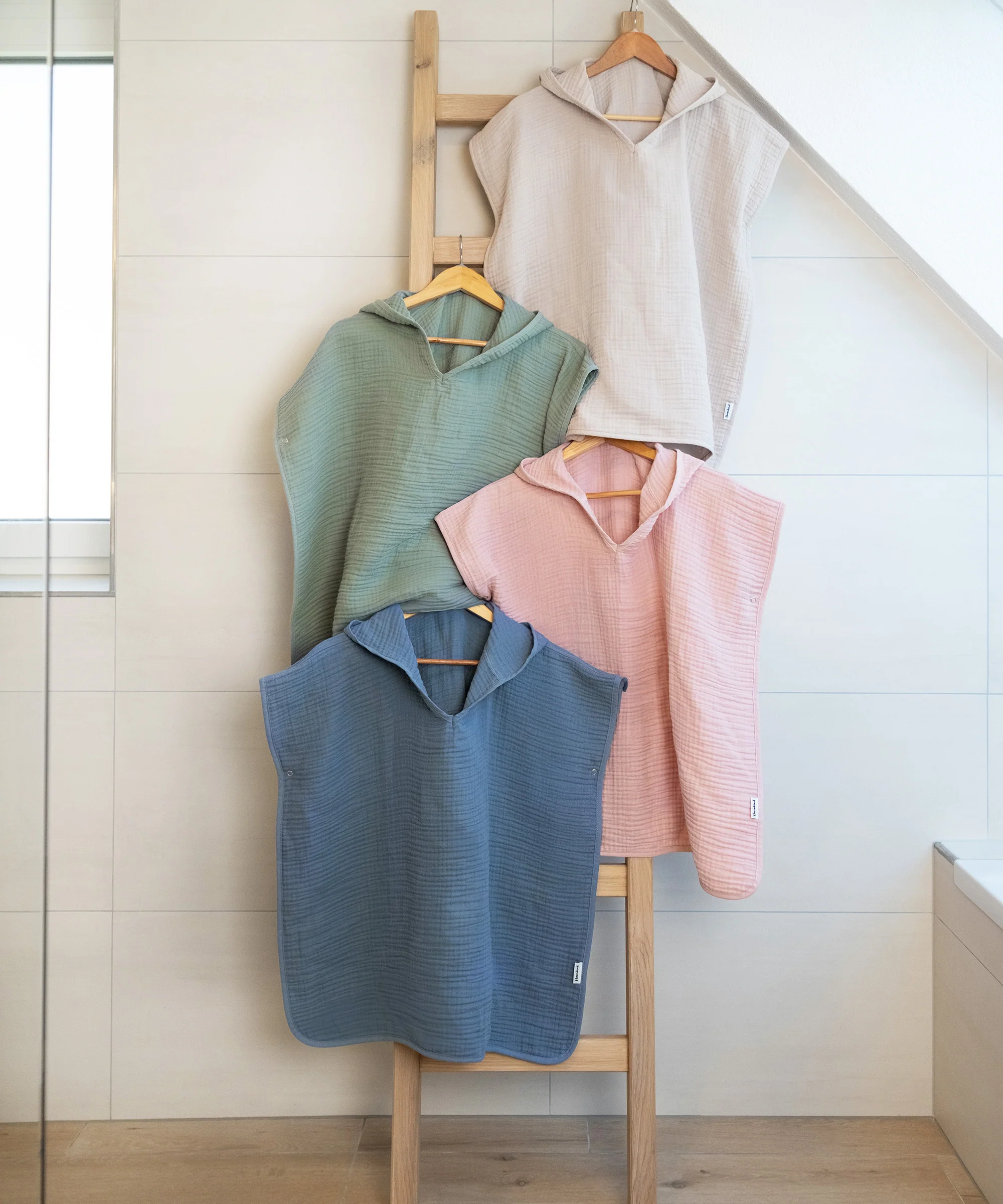 Badeponcho  |  Musselin - Image 7