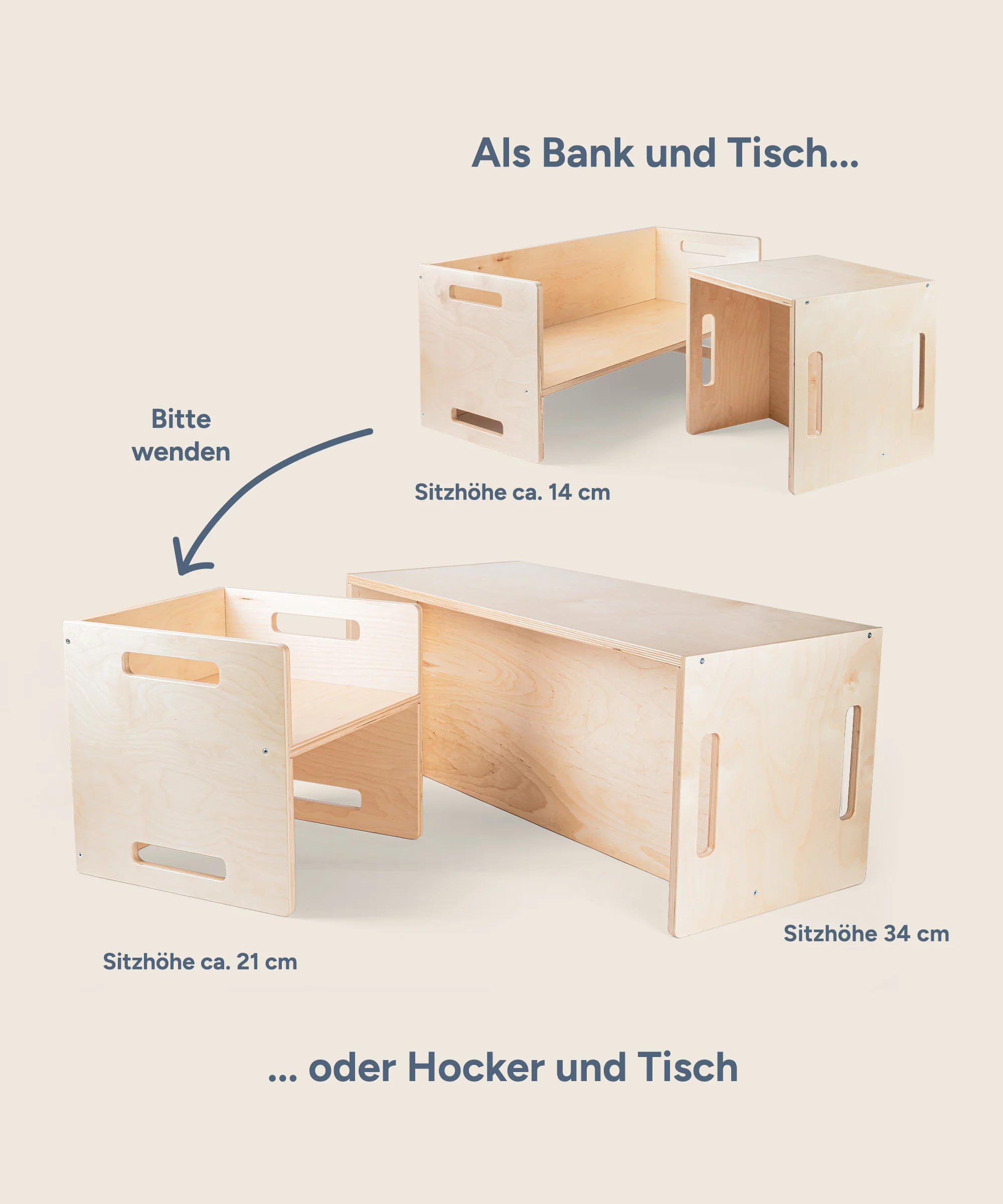 Hocker (B-Ware)  |  Birke - Image 8
