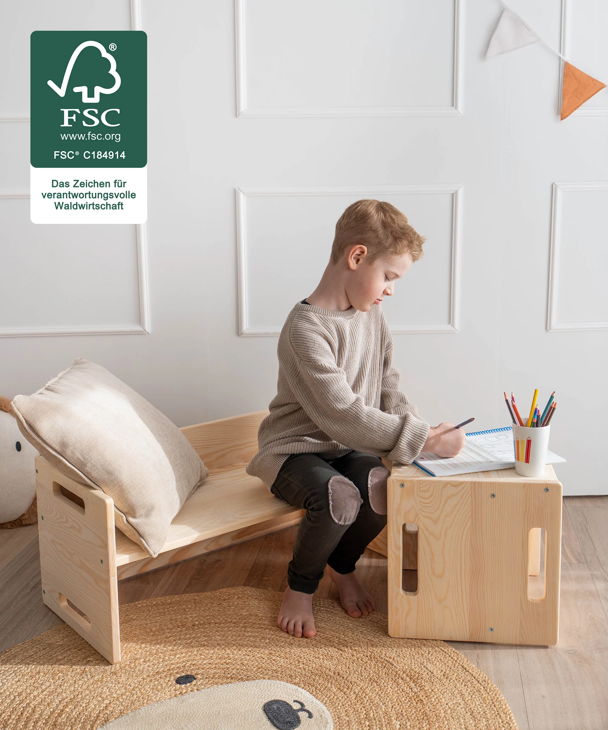 Hocker Kiefer | B-Ware - Image 4