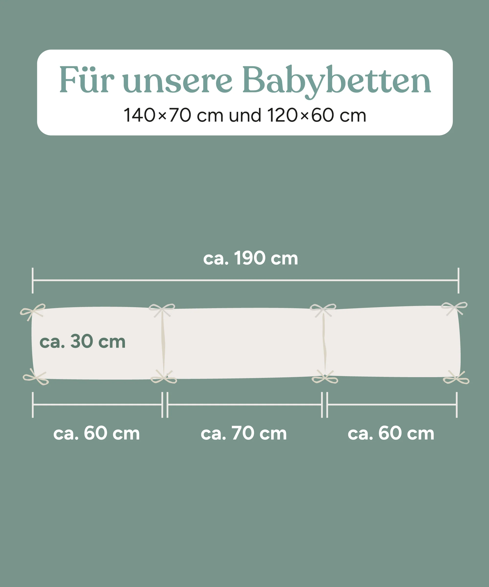 Bettumrandung  |  für Babybett - Image 8