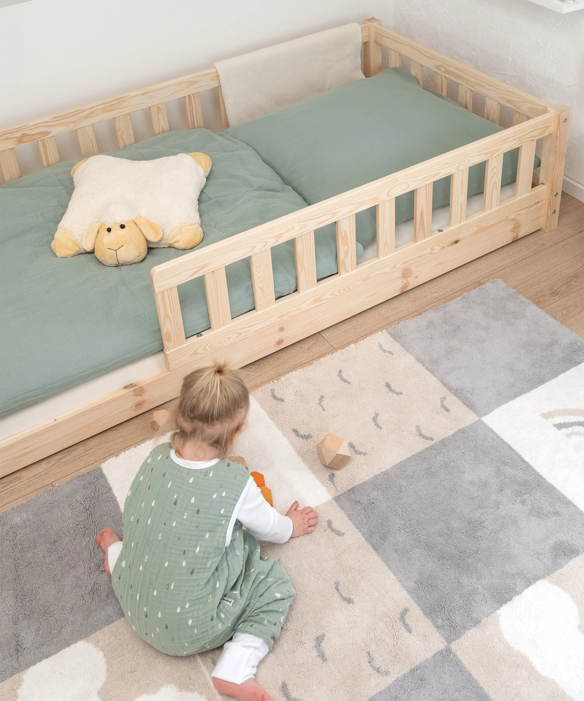 Bodenbett Lille  |  Kiefer Natur - Image 10