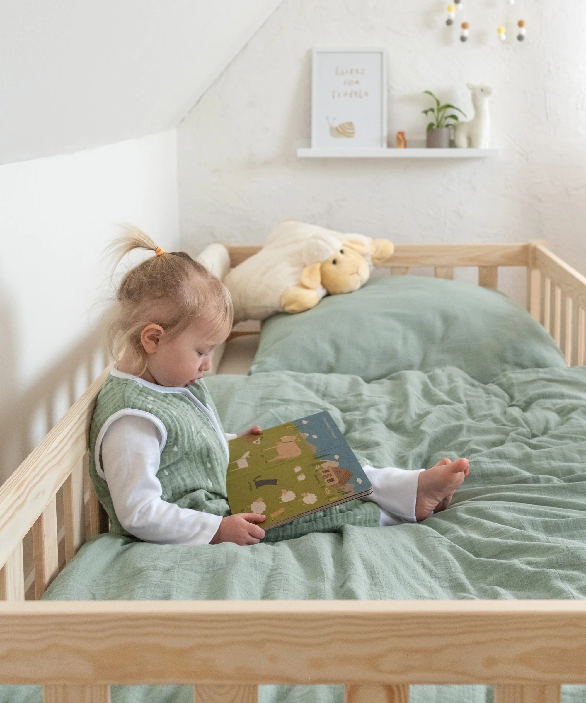 Bodenbett Lille  |  Kiefer Natur - Image 11