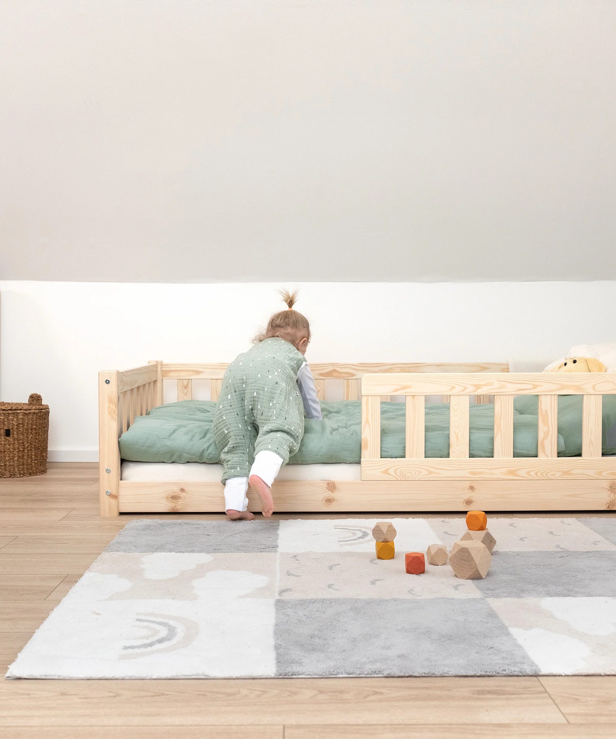 Bodenbett Lille  |  Kiefer Natur - Image 8