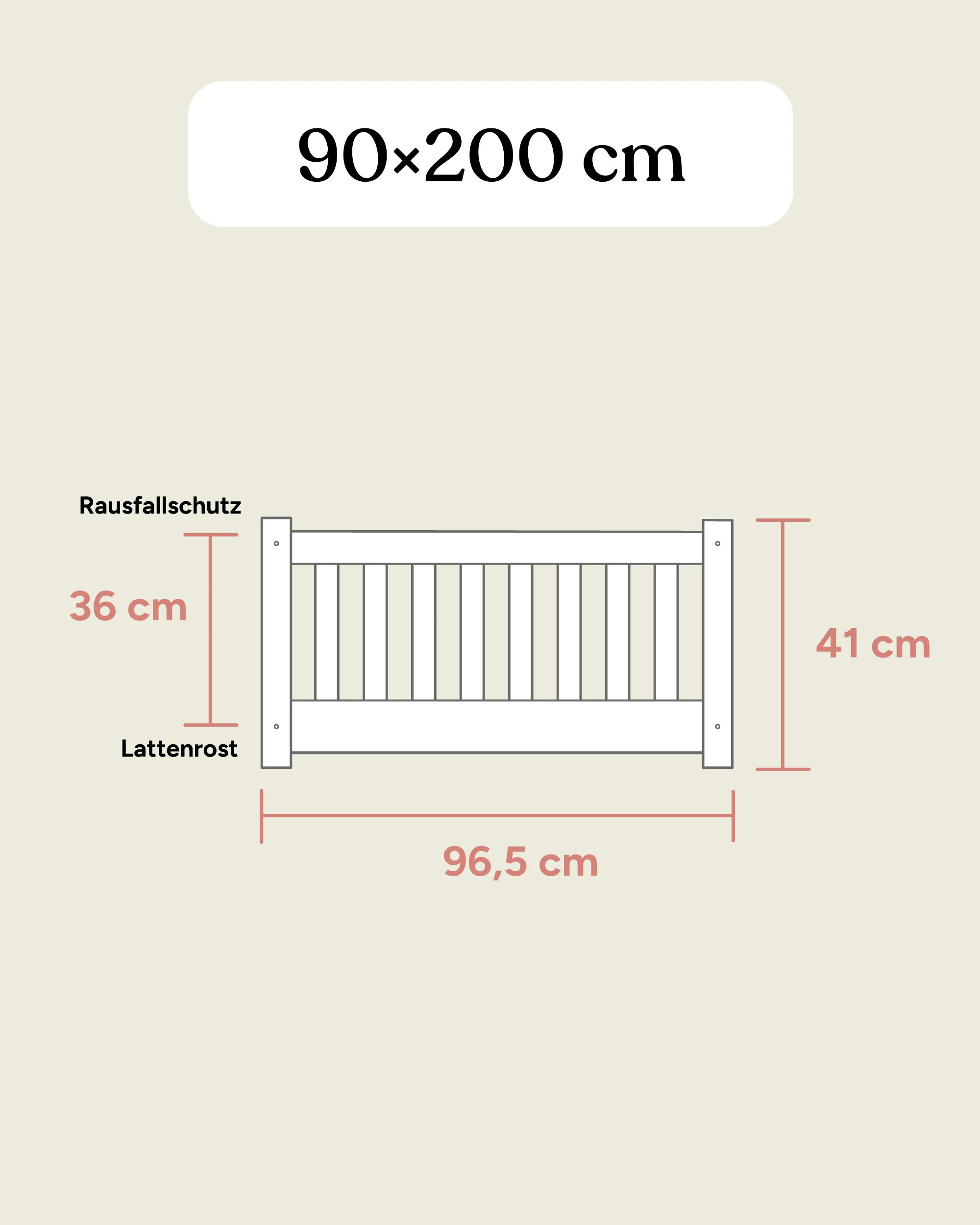 Bodenbett Livo | Buche Natur - Image 6