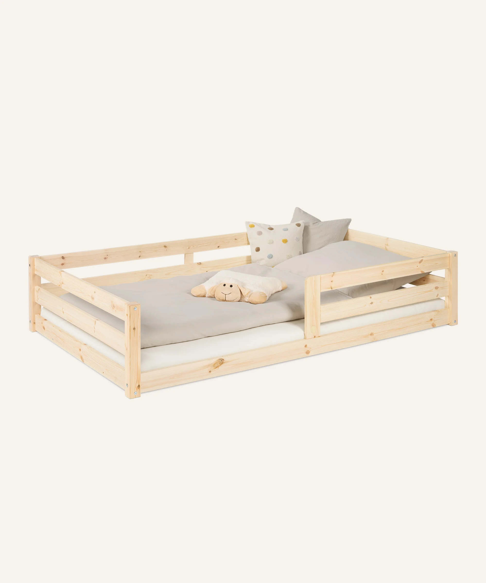 Bodenbett Sona  |  Kiefer Natur - Image 12