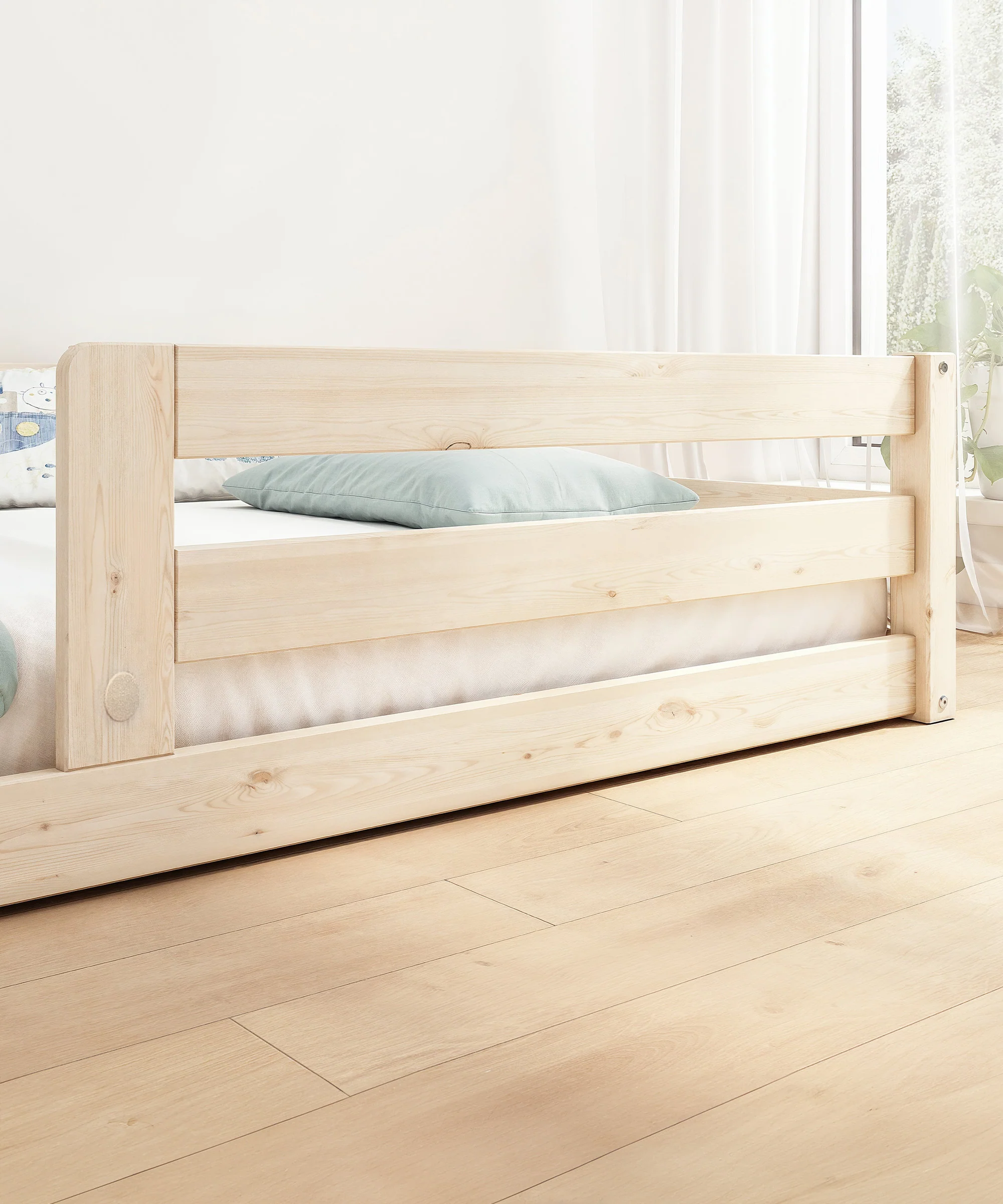 Bodenbett Sona  |  Kiefer Natur - Image 5