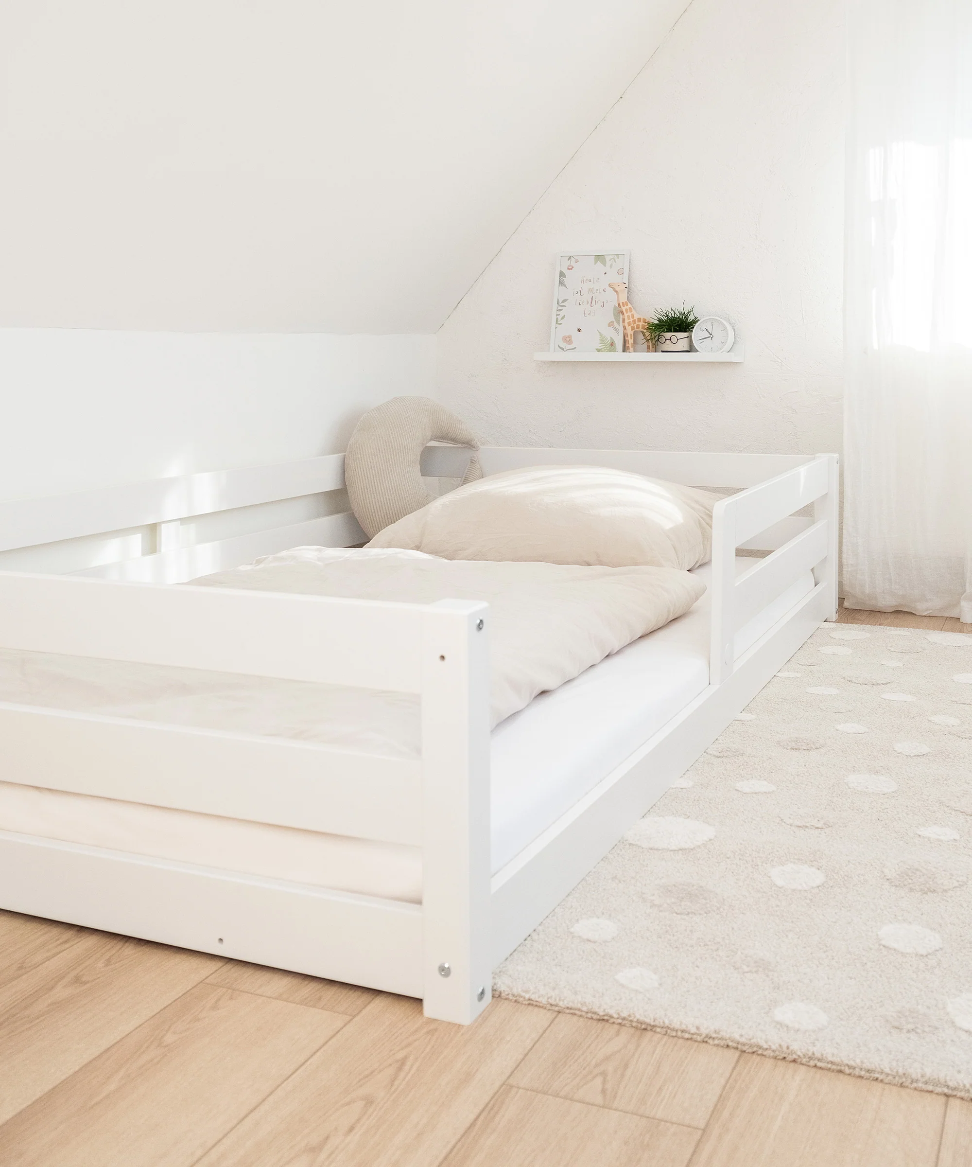 Bodenbett Sona  |  Kiefer Weiß - Image 9