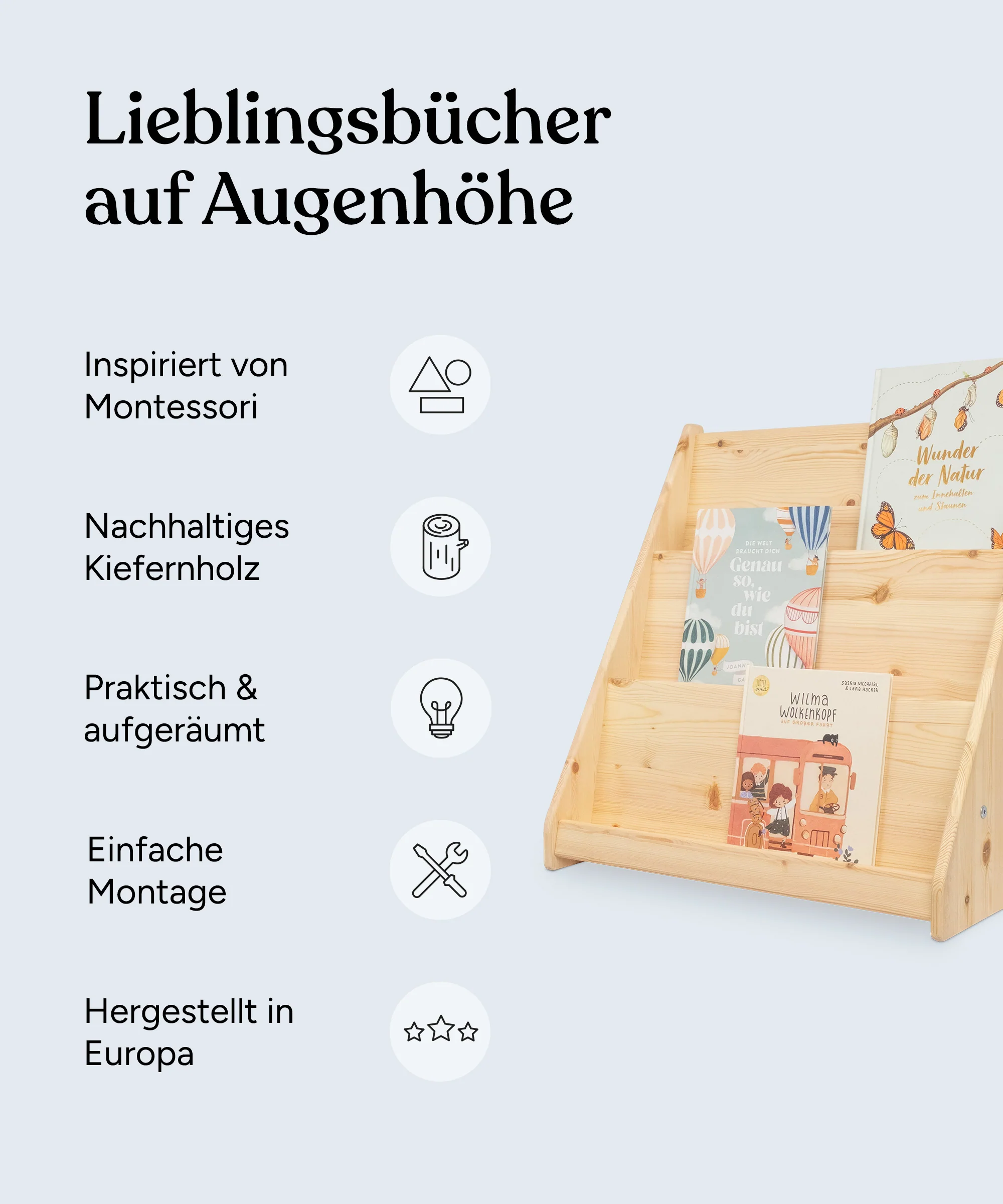Bücherregal (B-Ware)  |  Kiefer - Image 4