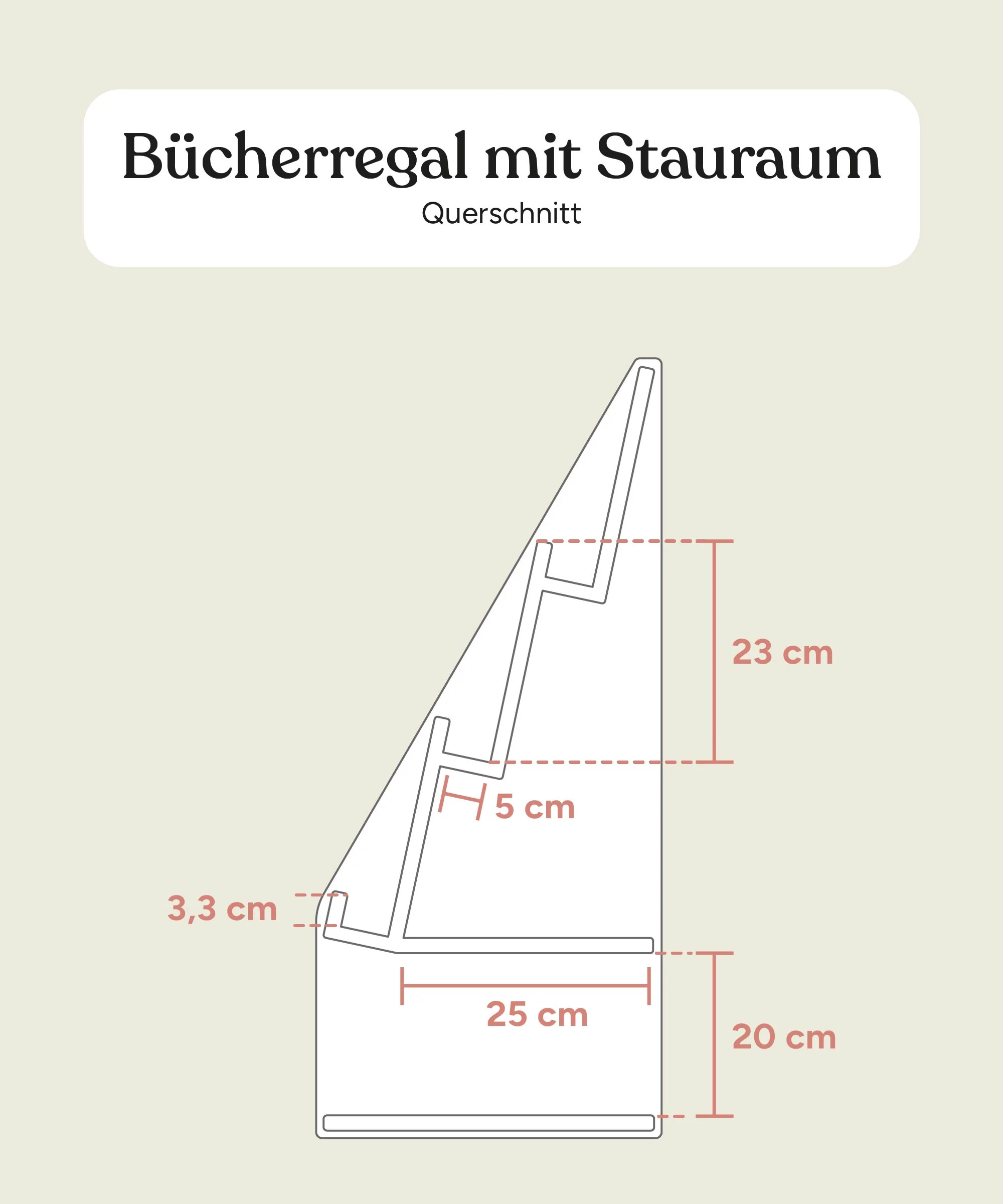 Bücherregal mit Stauraum (B-Ware) | Kiefer - Image 13