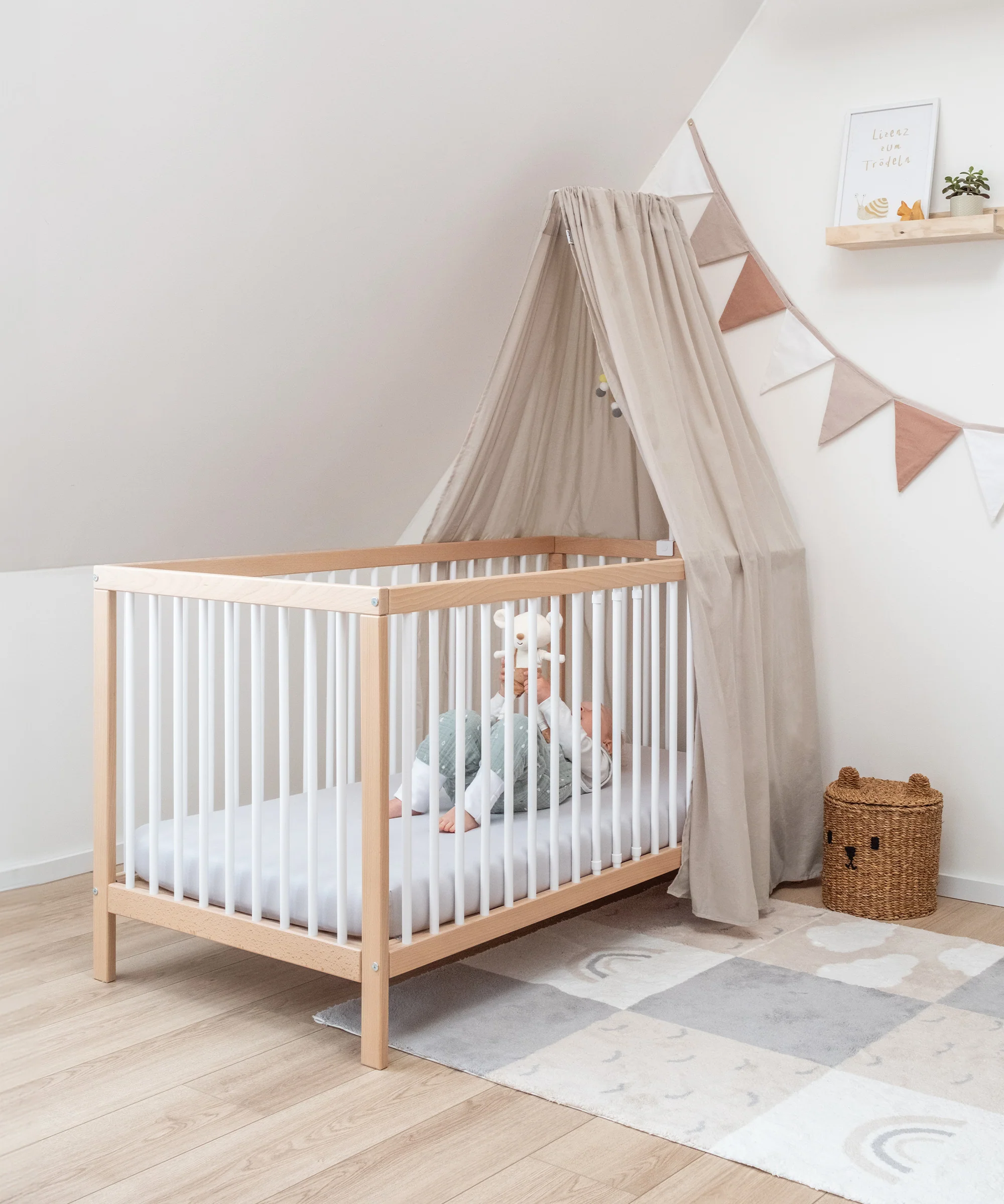 Baldachin-Set  |  für Babybett - Image 4