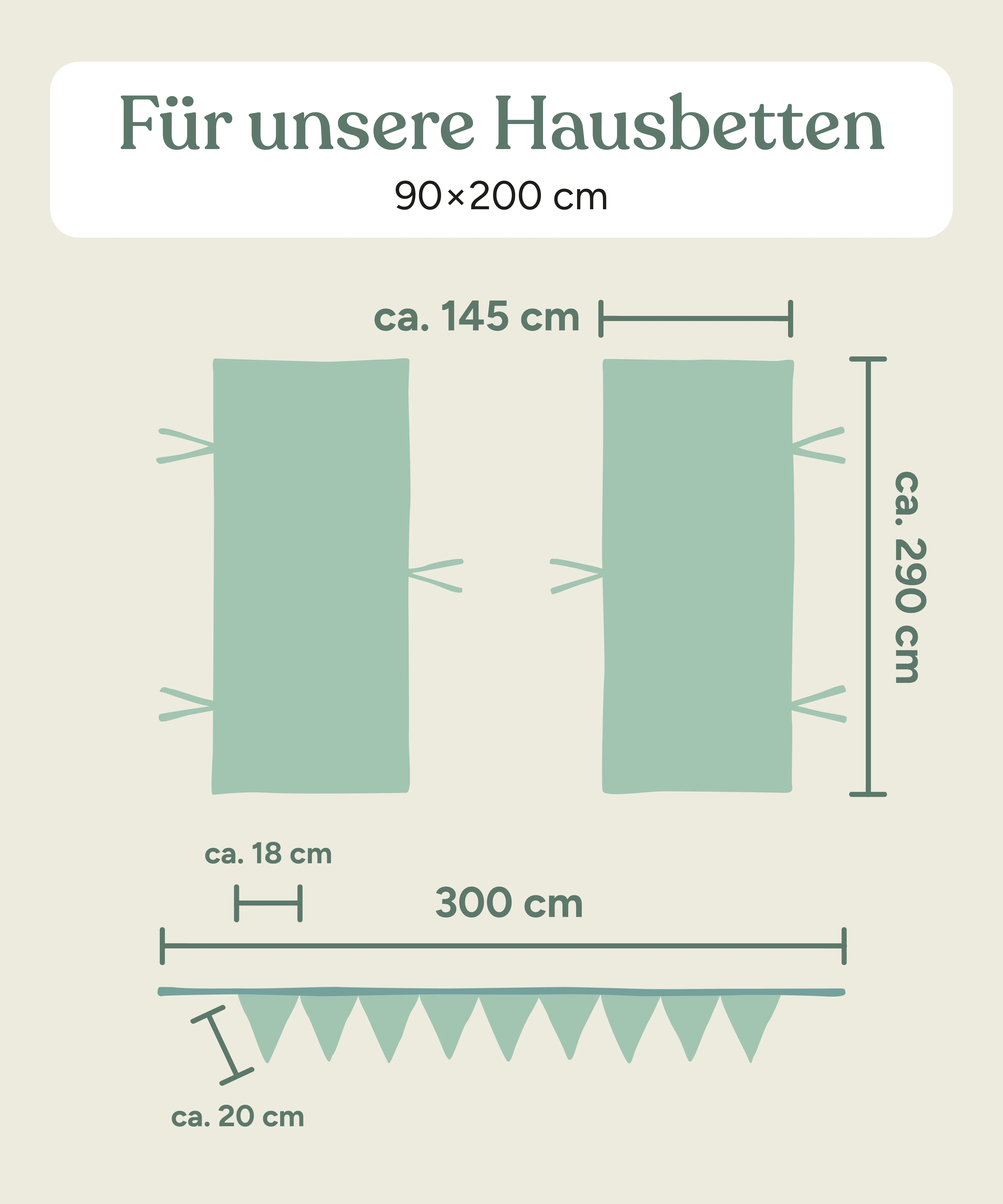 Betthimmel-Set  |  für Hausbett - Image 19
