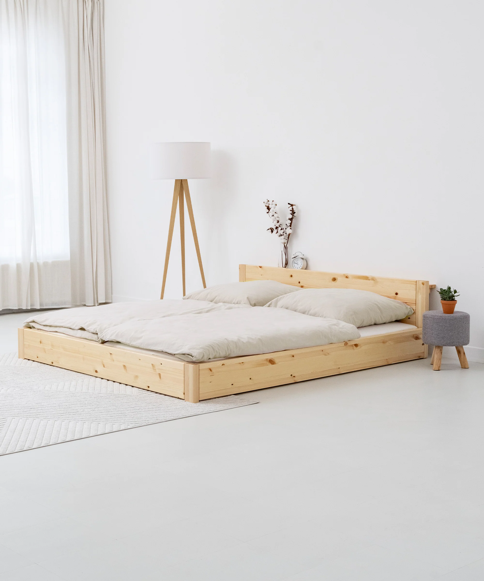 Doppelbett  |  Kiefer  |  180 × 200 cm - Image 9