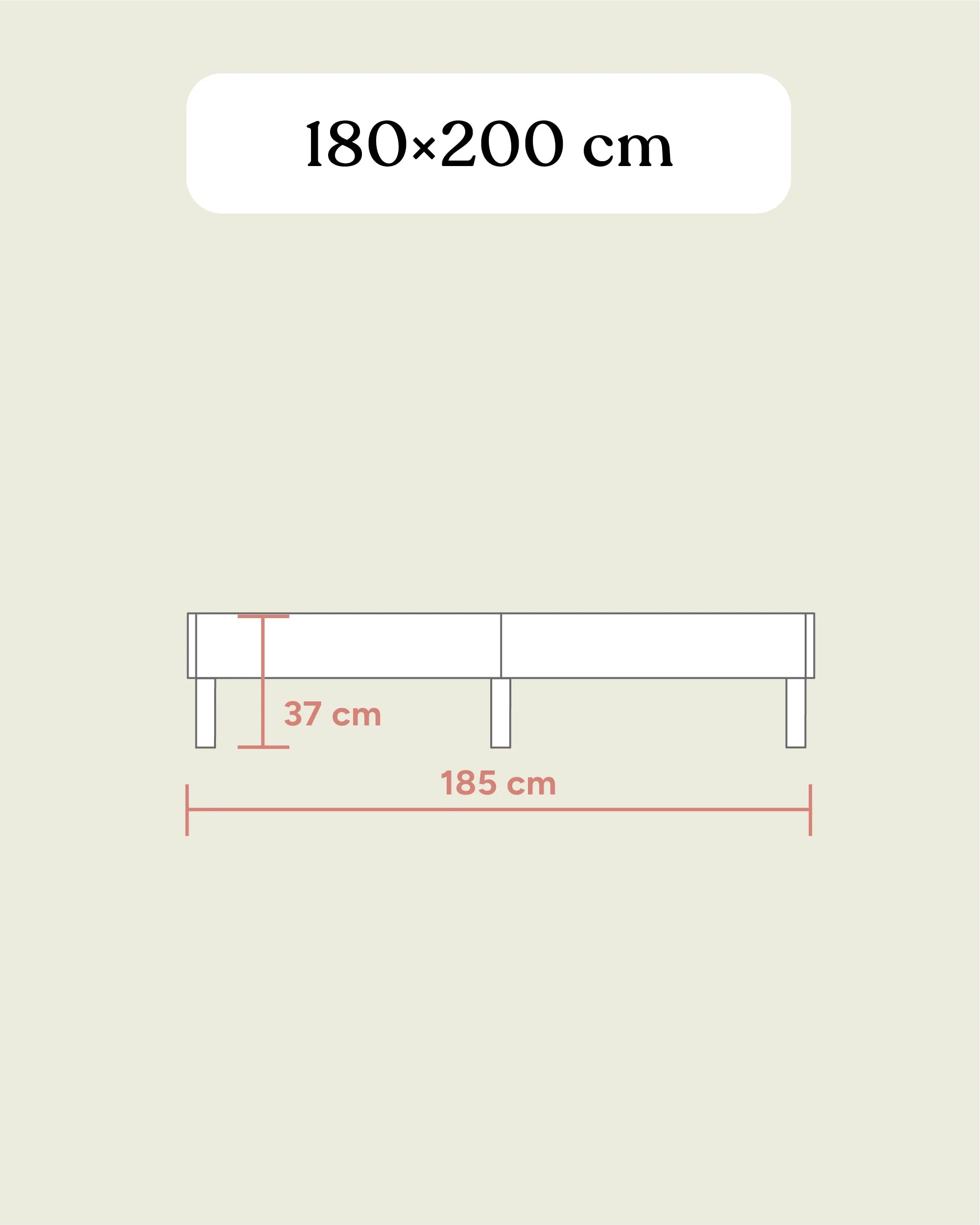 Doppelbett Plano | Kiefer Natur | 180 × 200 cm - Image 17