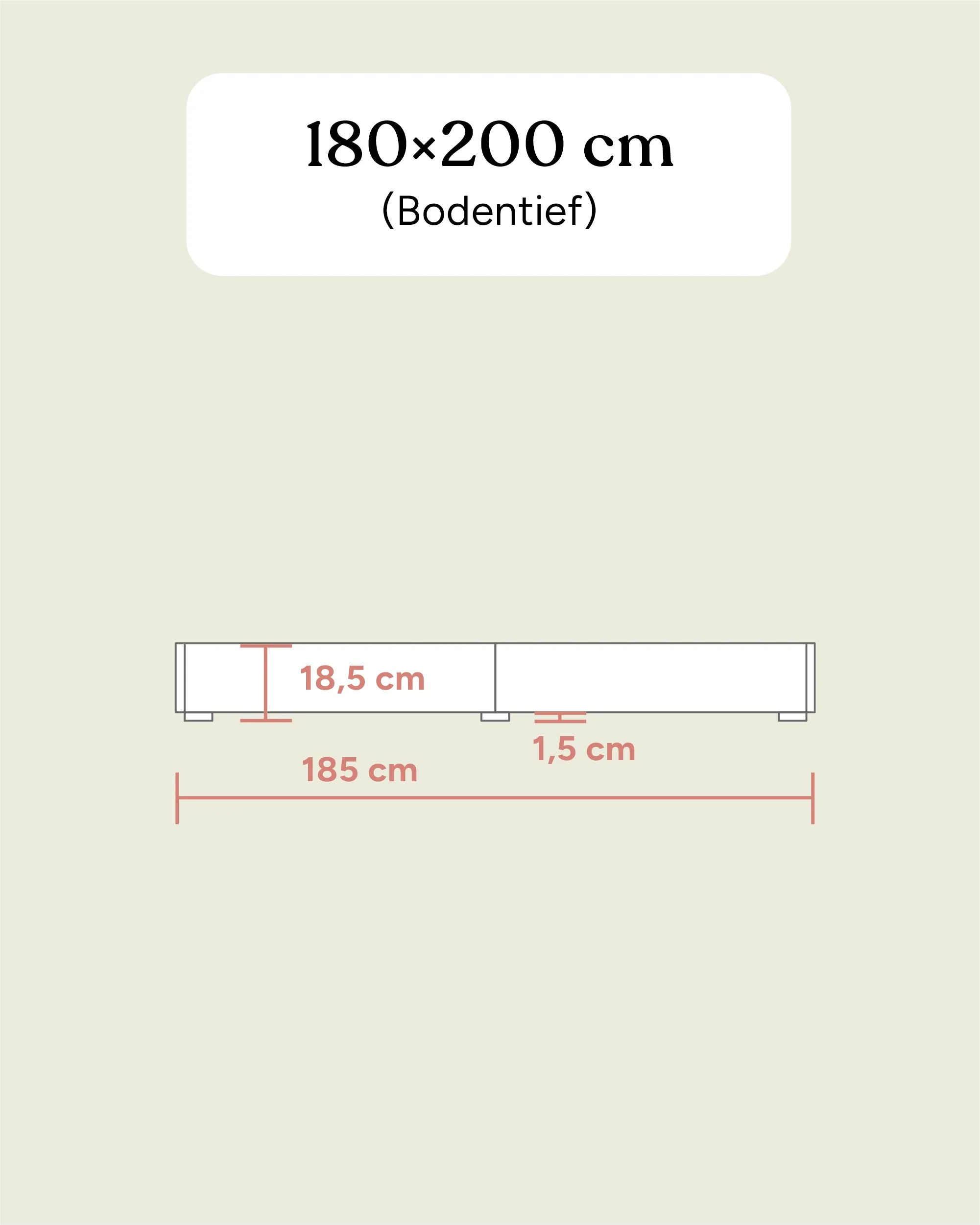 Doppelbett Plano | Eiche | 180 × 200 cm - Image 17