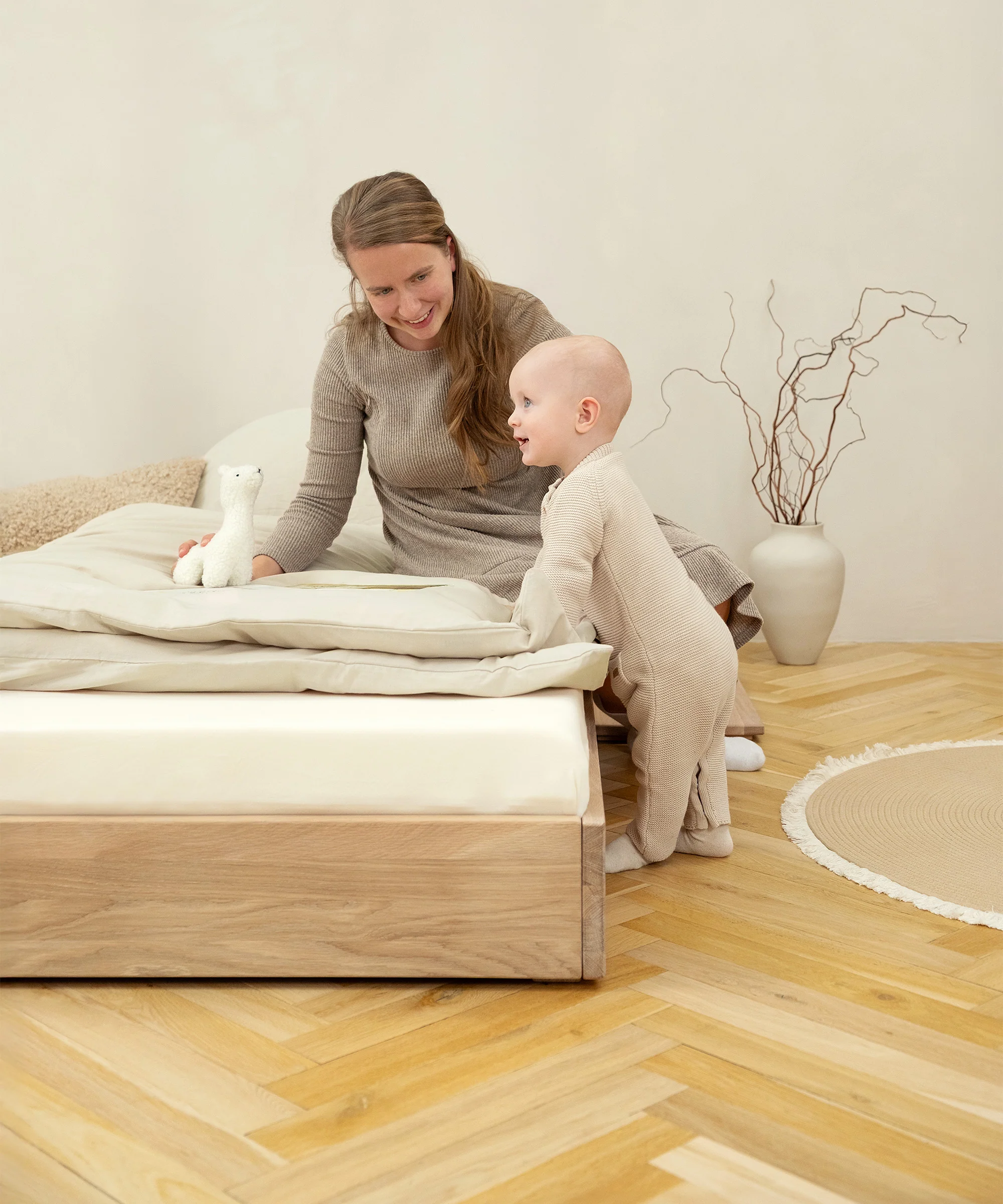 Doppelbett Plano | Eiche | 180 × 200 cm - Image 12
