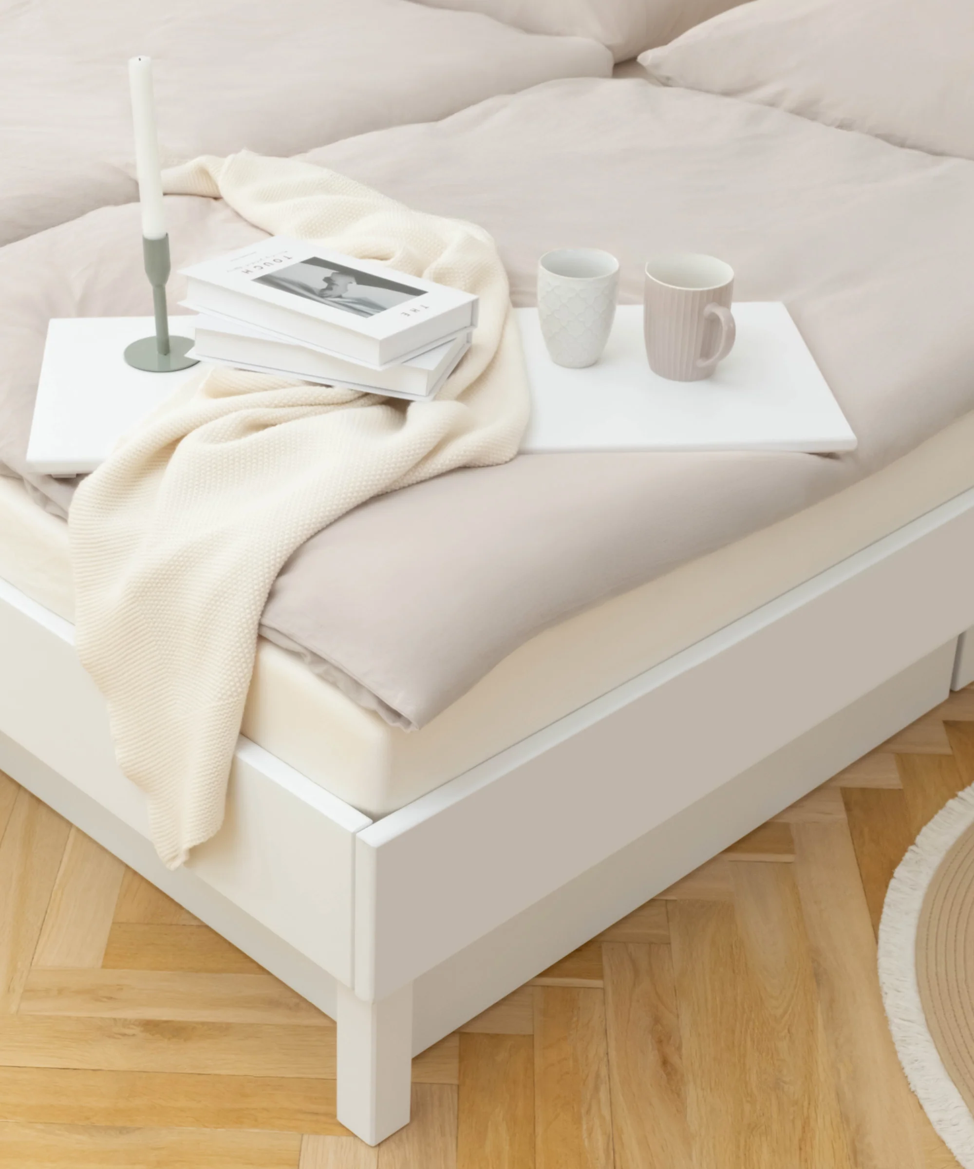 Doppelbett Plano | Kiefer Natur | 180 × 200 cm - Image 12