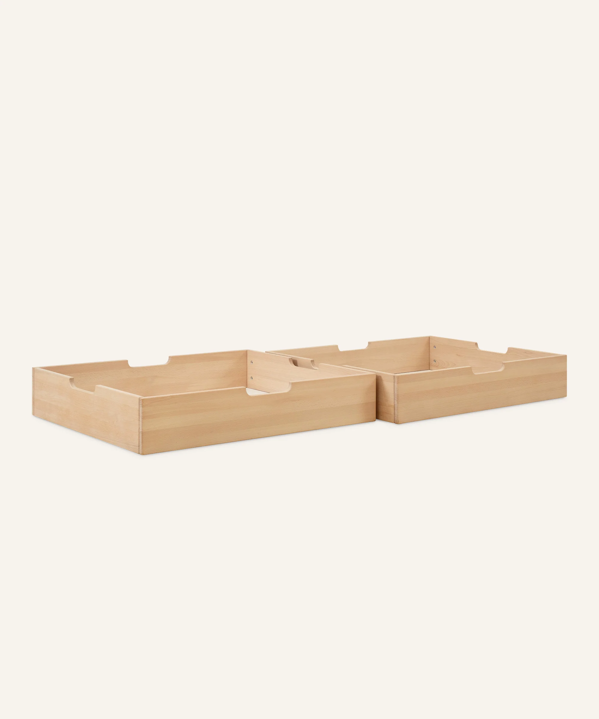 Doppelschublade Plano  |  Buche