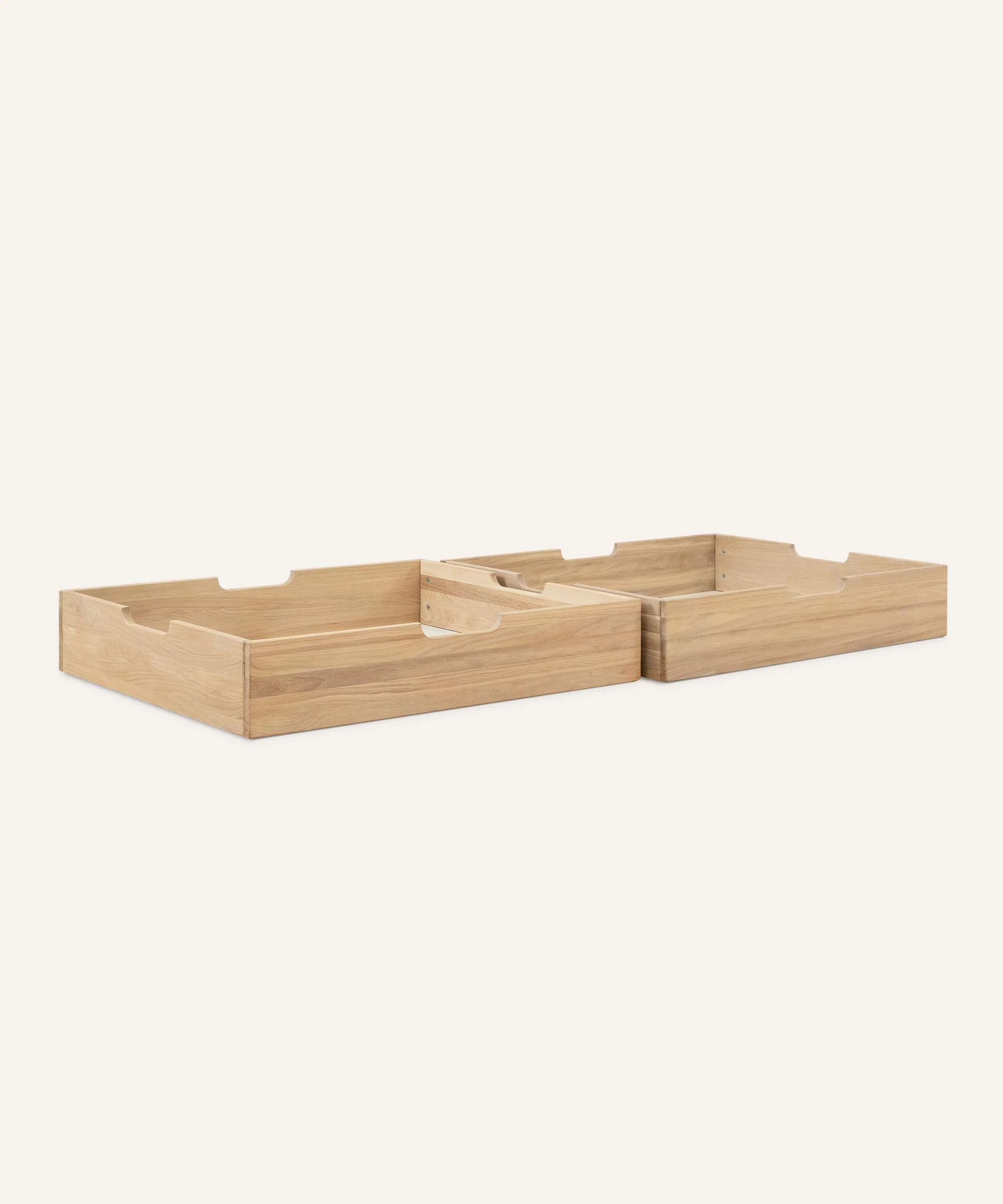 Doppelschublade Plano | Eiche