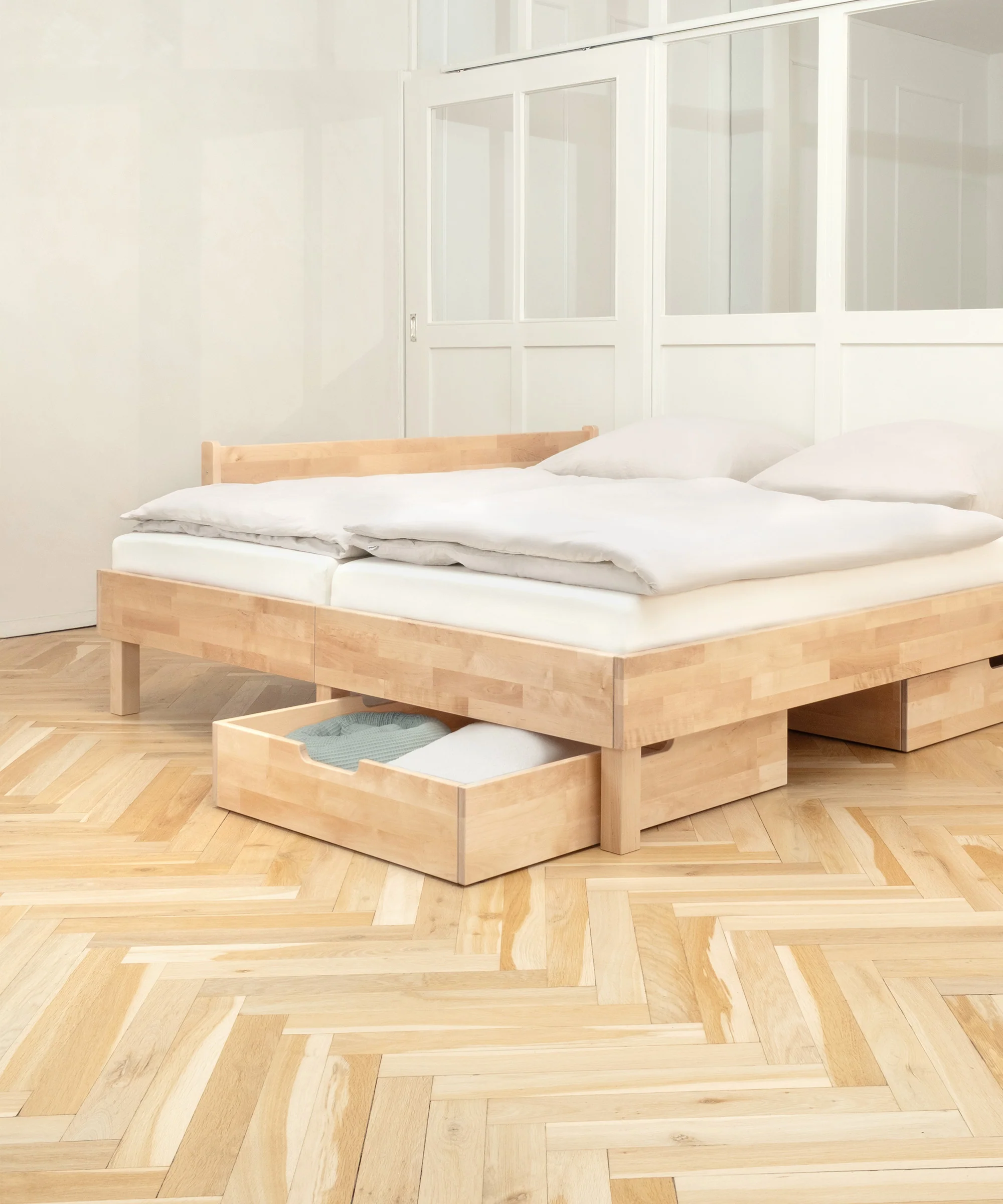 Doppelschublade Plano  |  Birke - Image 5