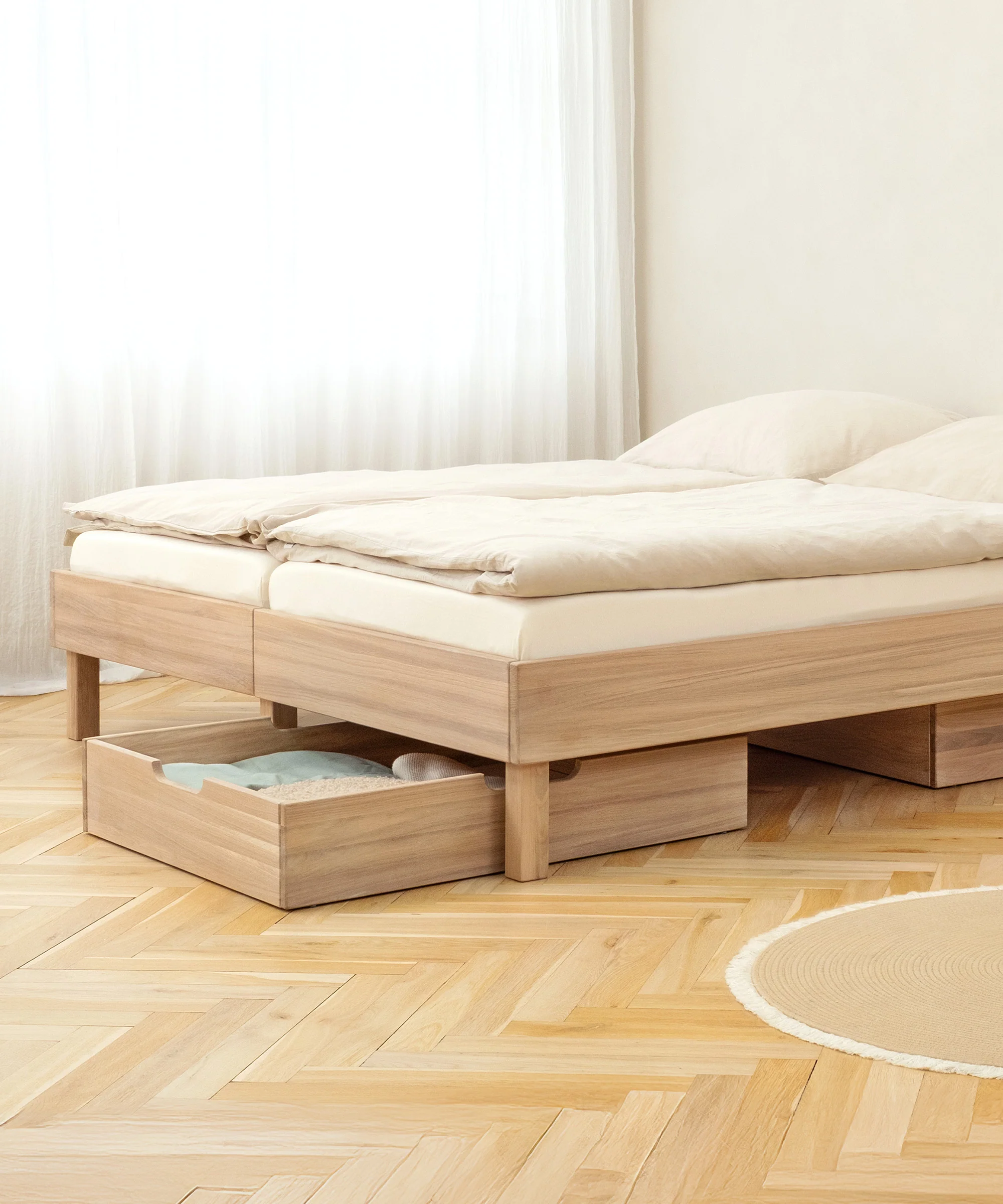 Doppelbett Plano | Eiche | 180 × 200 cm - Image 11