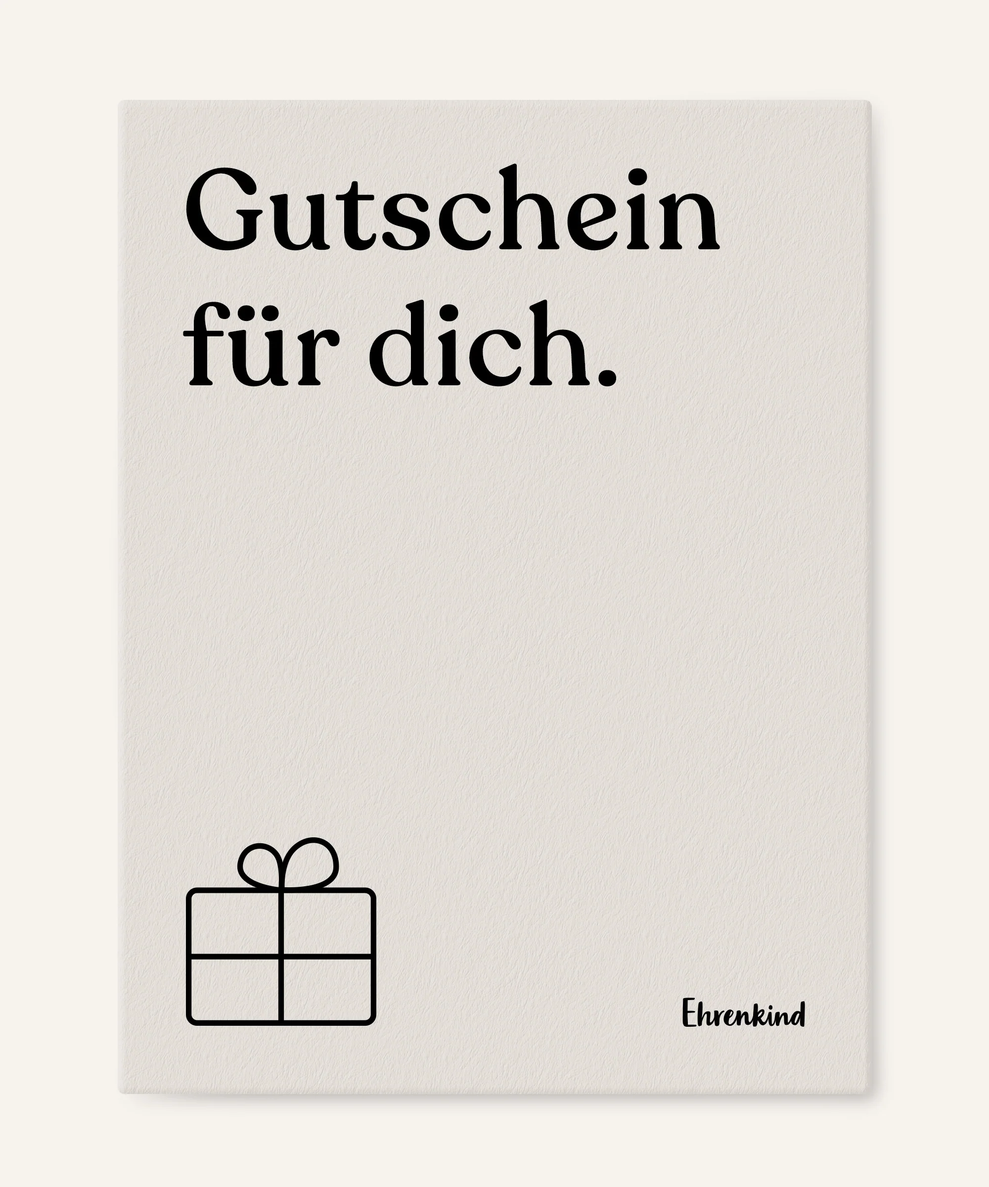 Geschenkgutschein