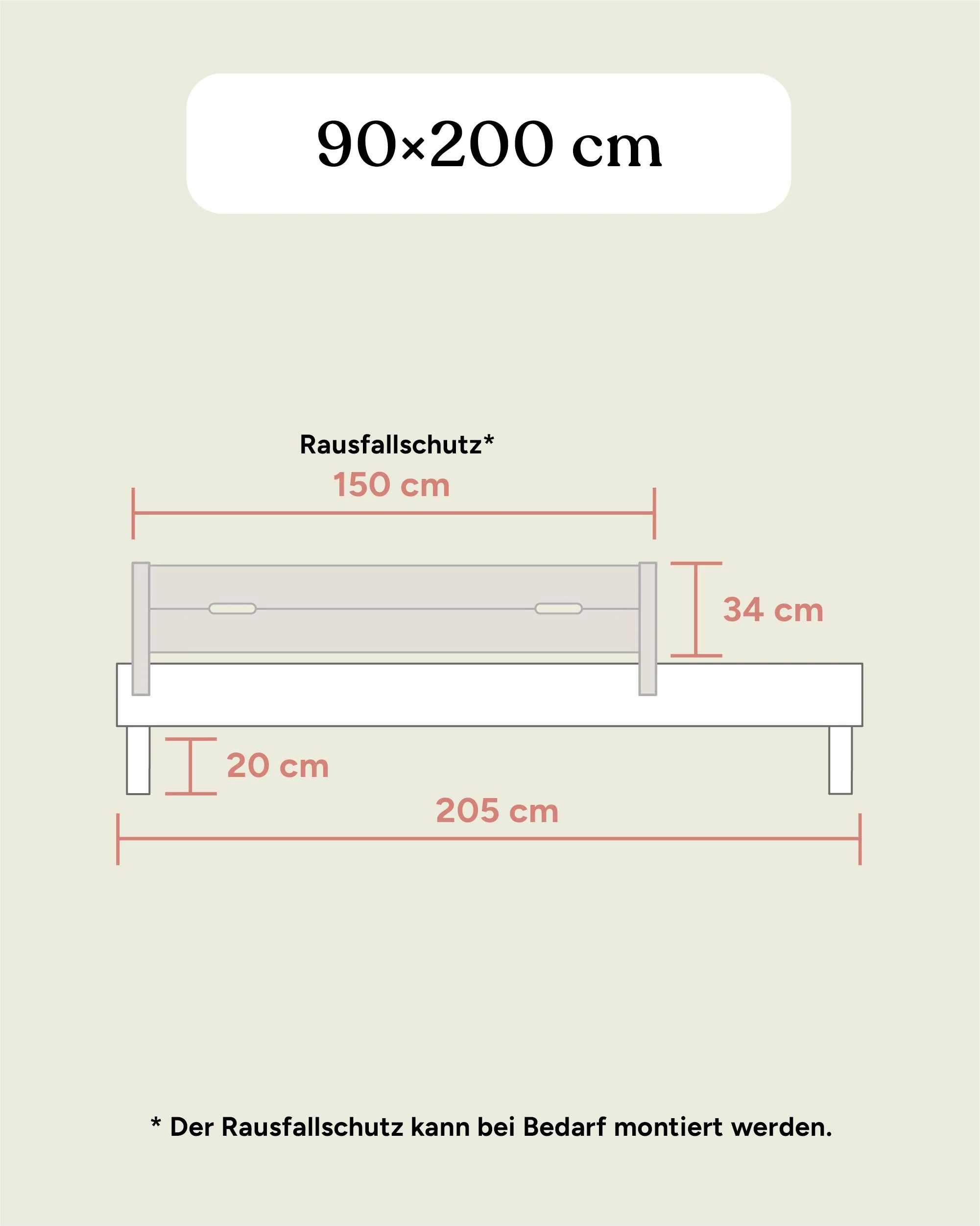 Einzelbett Plano | Eiche | 90 × 200 cm - Image 19