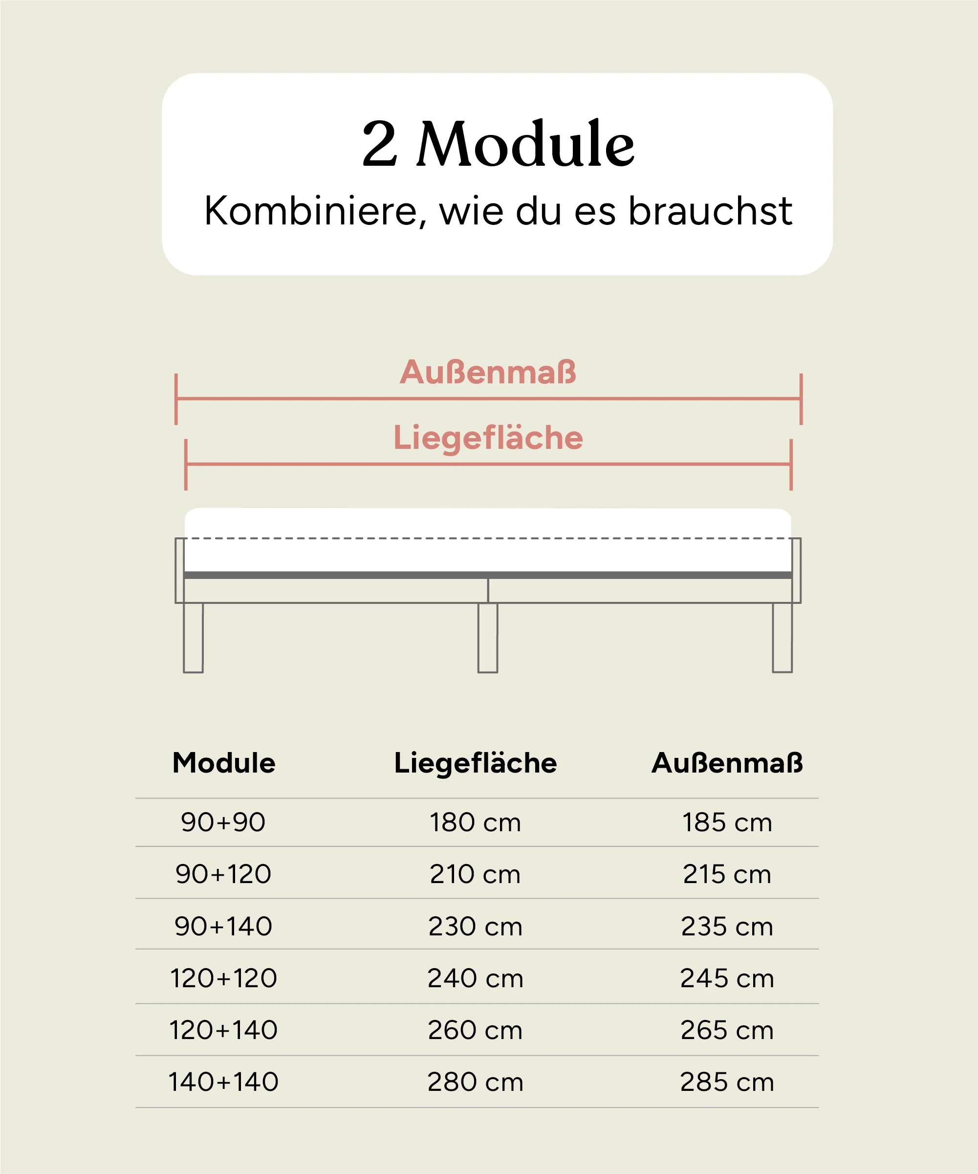 Doppelbett Plano | Kiefer Natur | 180 × 200 cm - Image 14