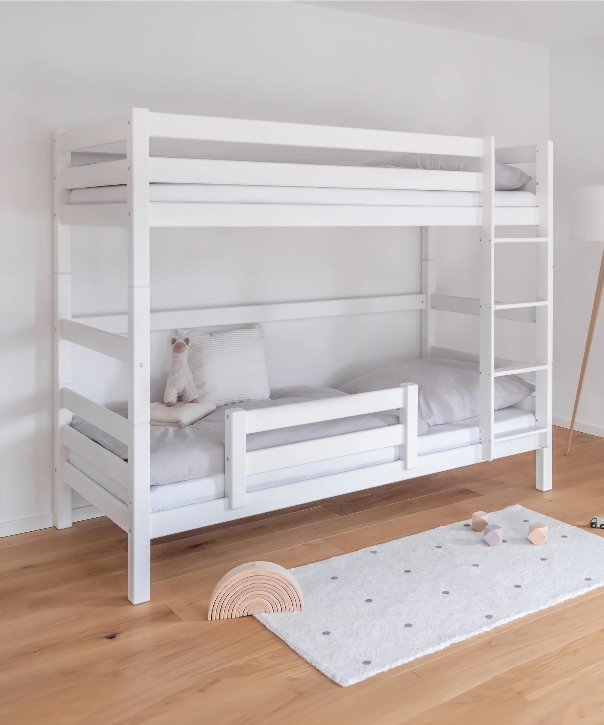 Etagenbett Hoch (B-Ware)  |  Buche Weiß - Image 11