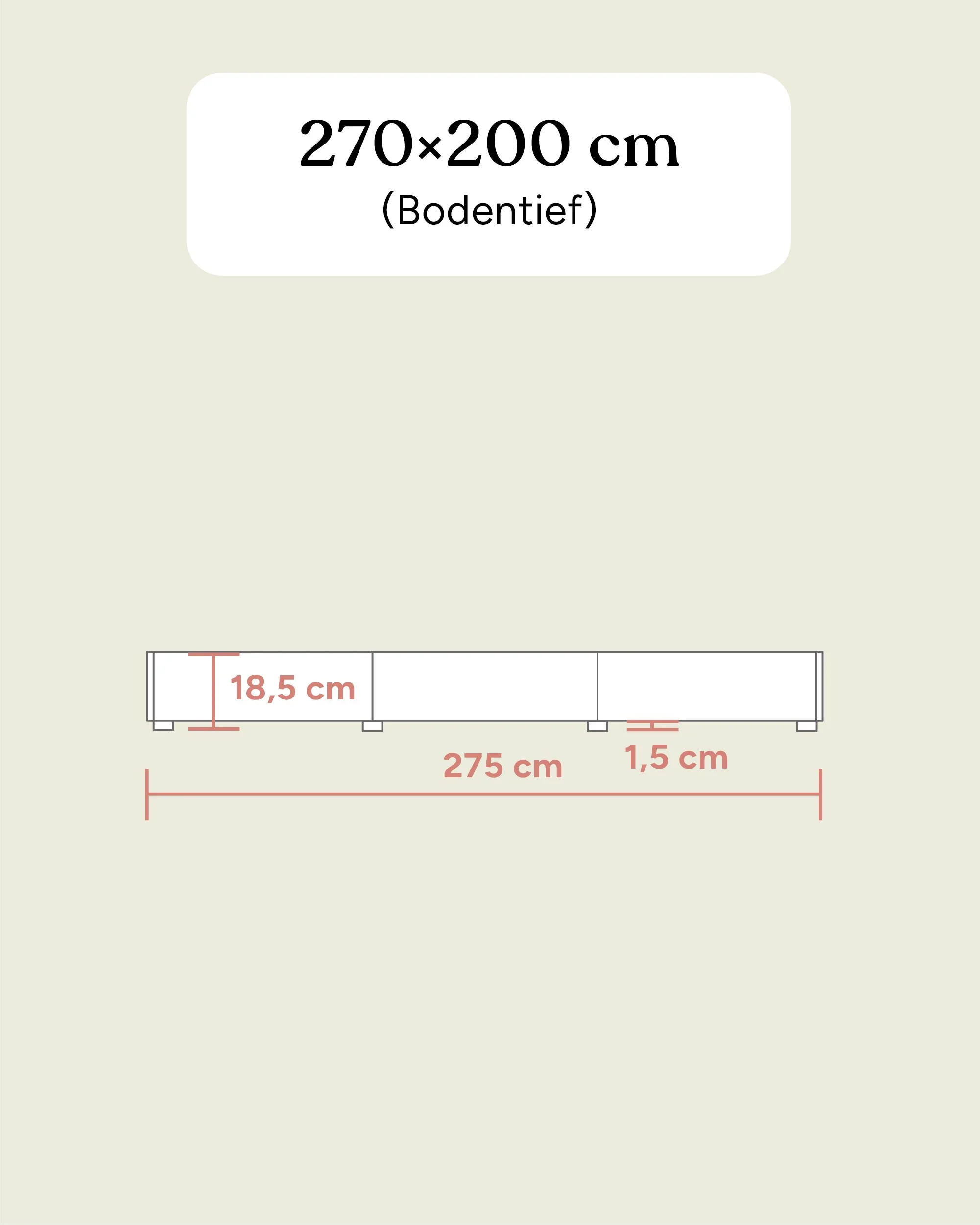 Familienbett Plano | Birke | 270 × 200 cm - Image 19