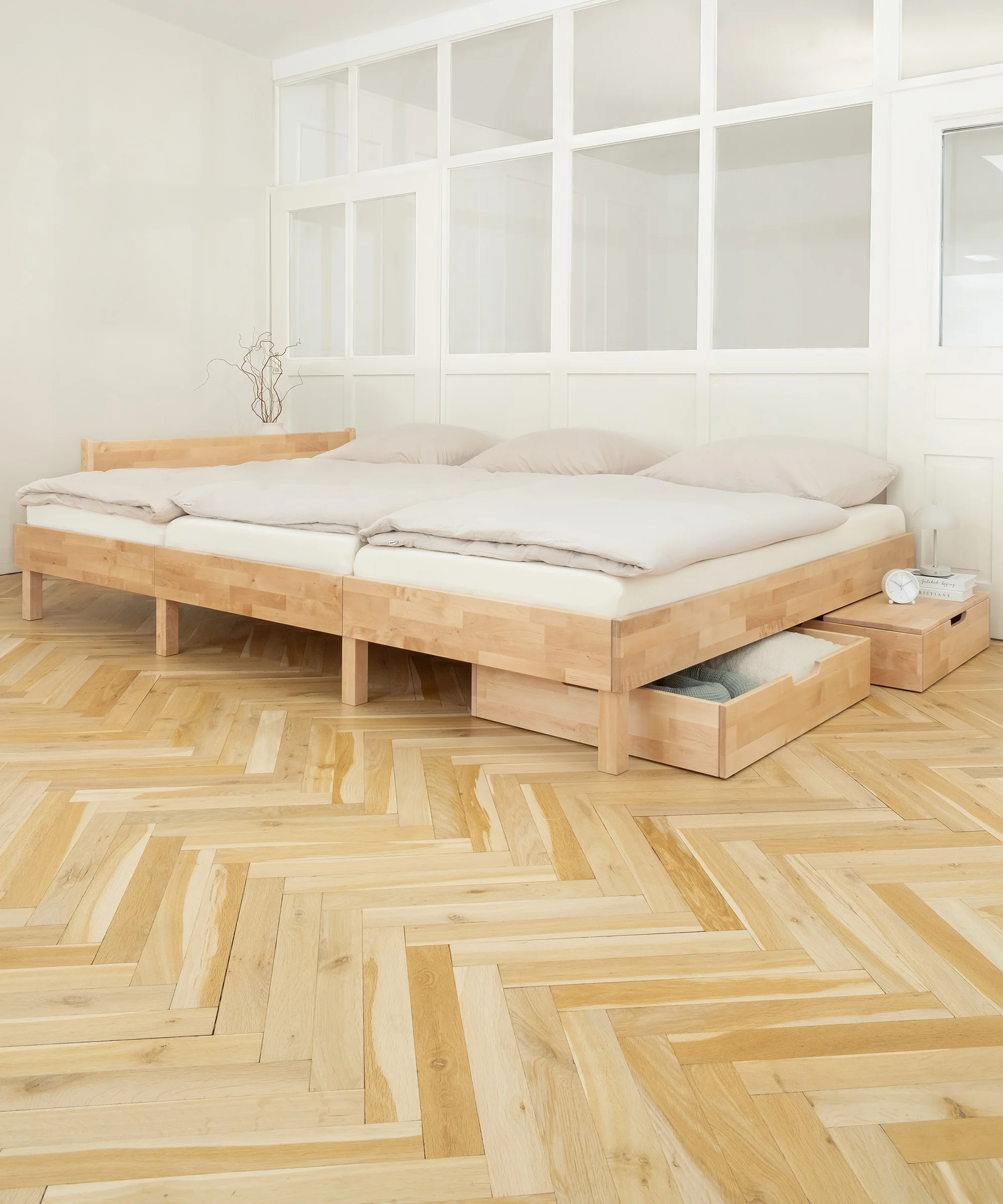 Familienbett Plano | Birke | 270 × 200 cm - Image 2