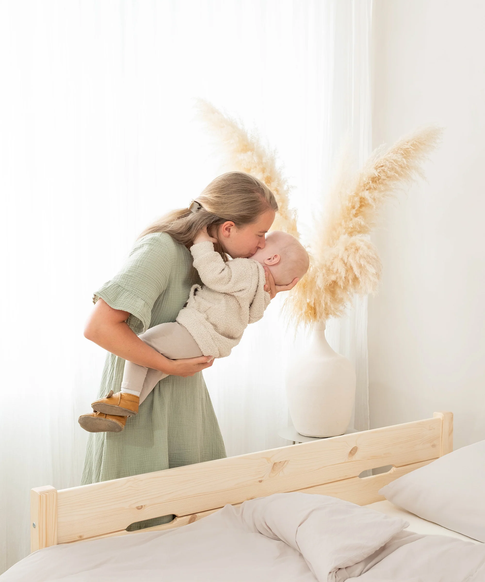 Familienbett Plano | Kiefer Natur | 270 × 200 cm - Image 8
