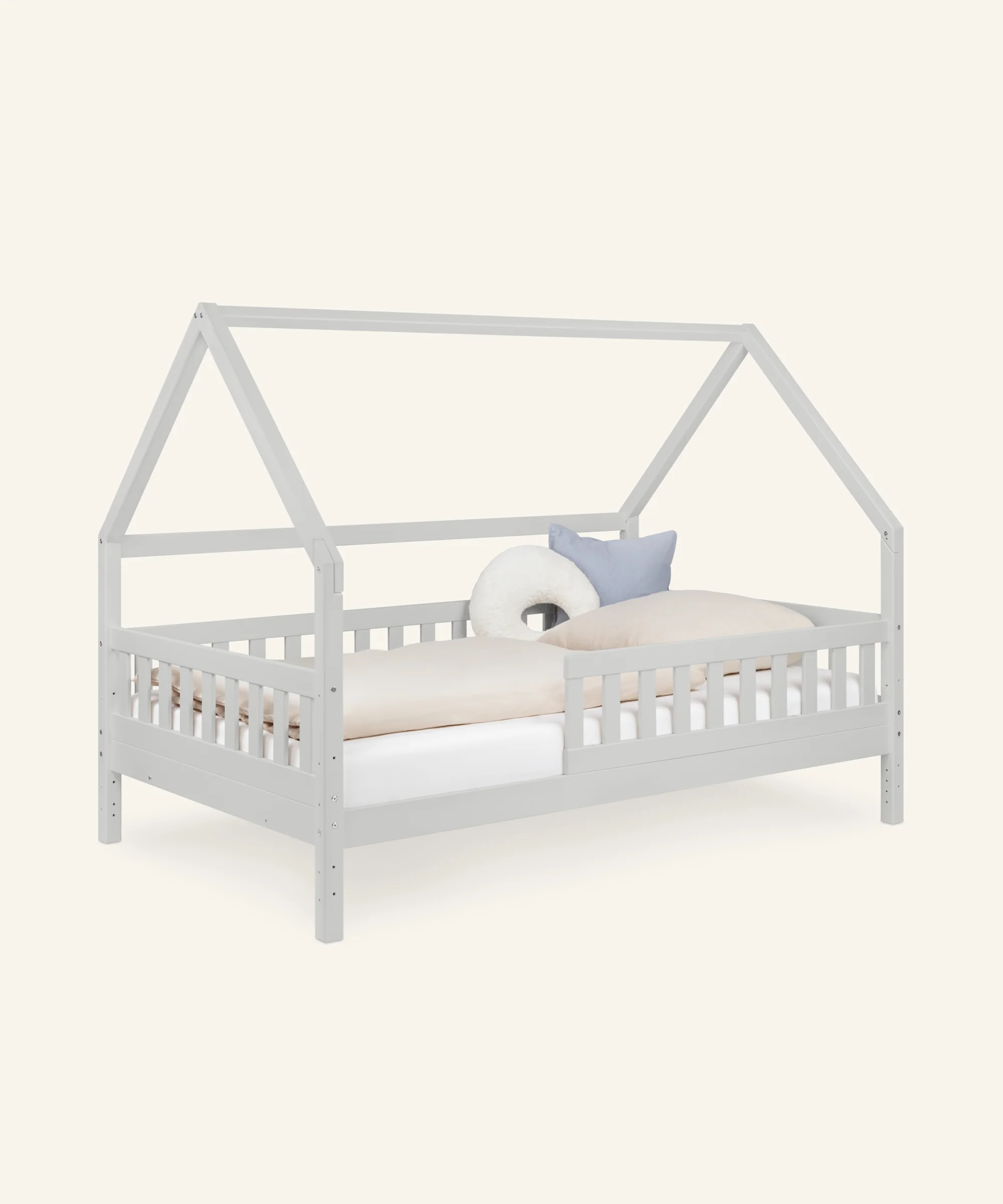 Hausbett Lille  |  Kiefer Hellgrau - Image 27