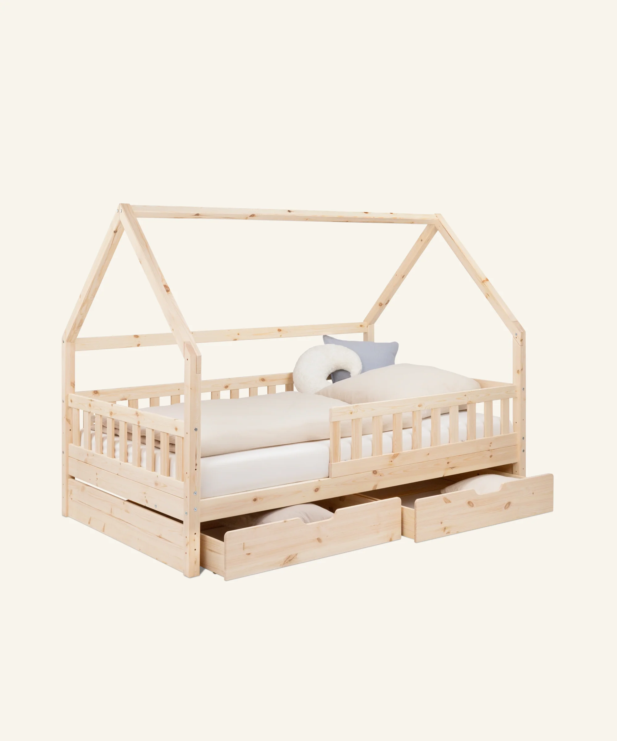 Hausbett Lille  |  Kiefer Natur - Image 21