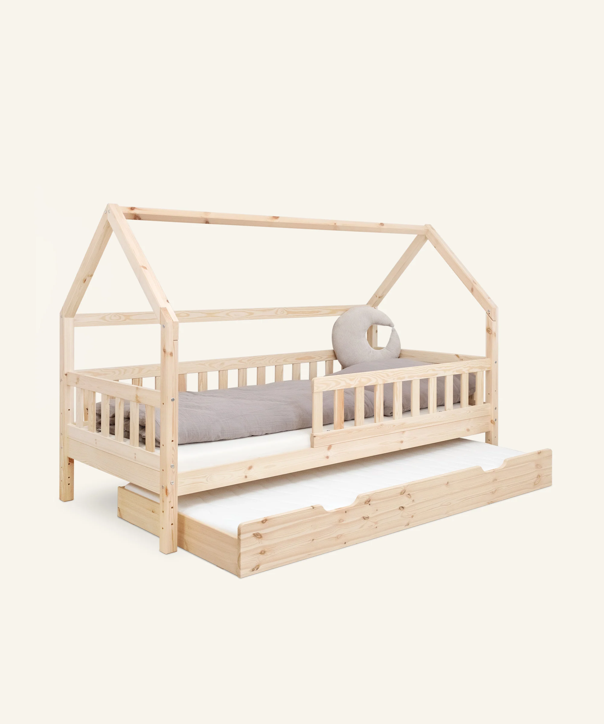 Hausbett Lille  |  Kiefer Natur - Image 23