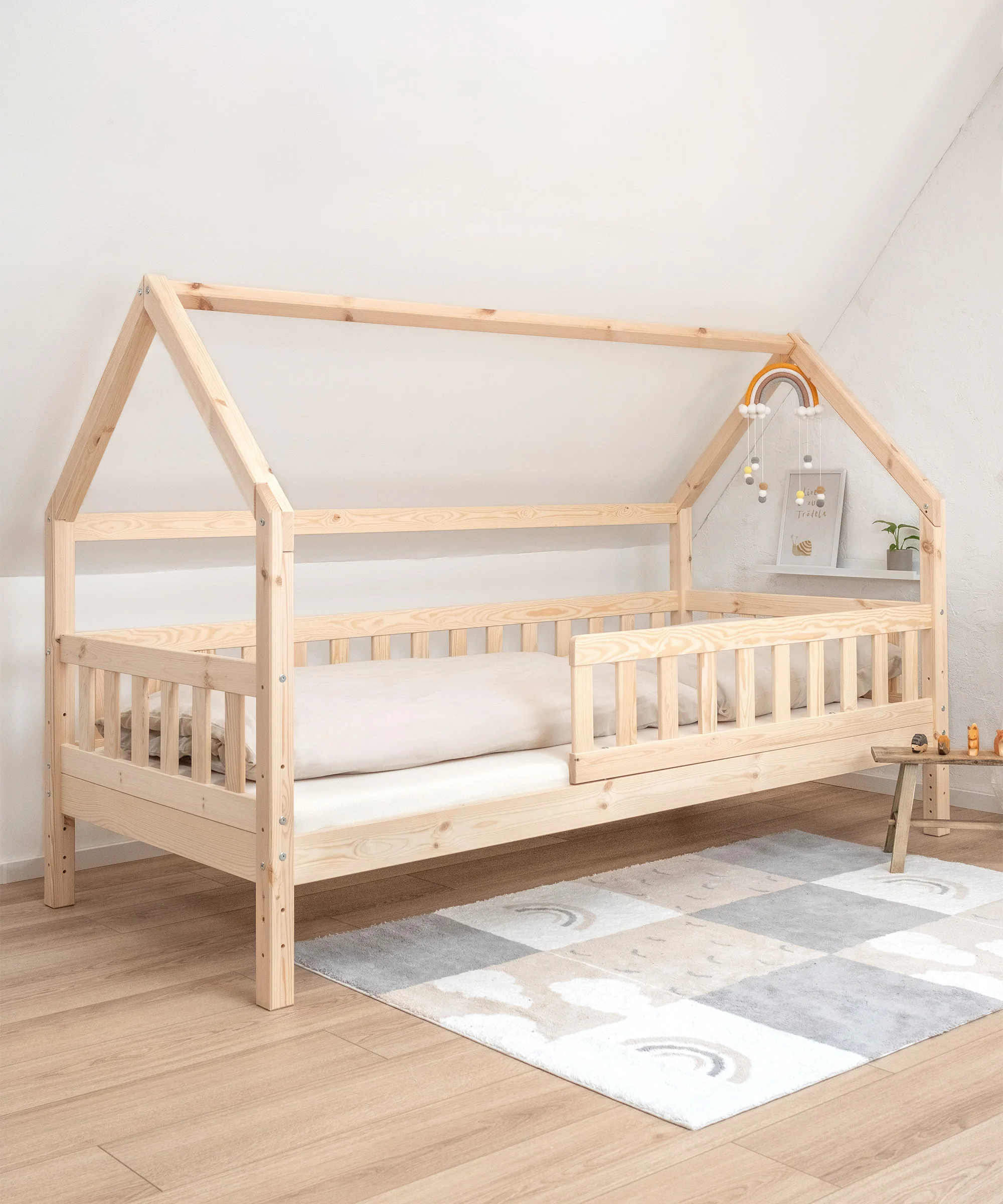 Hausbett Lille  |  Kiefer Natur - Image 4