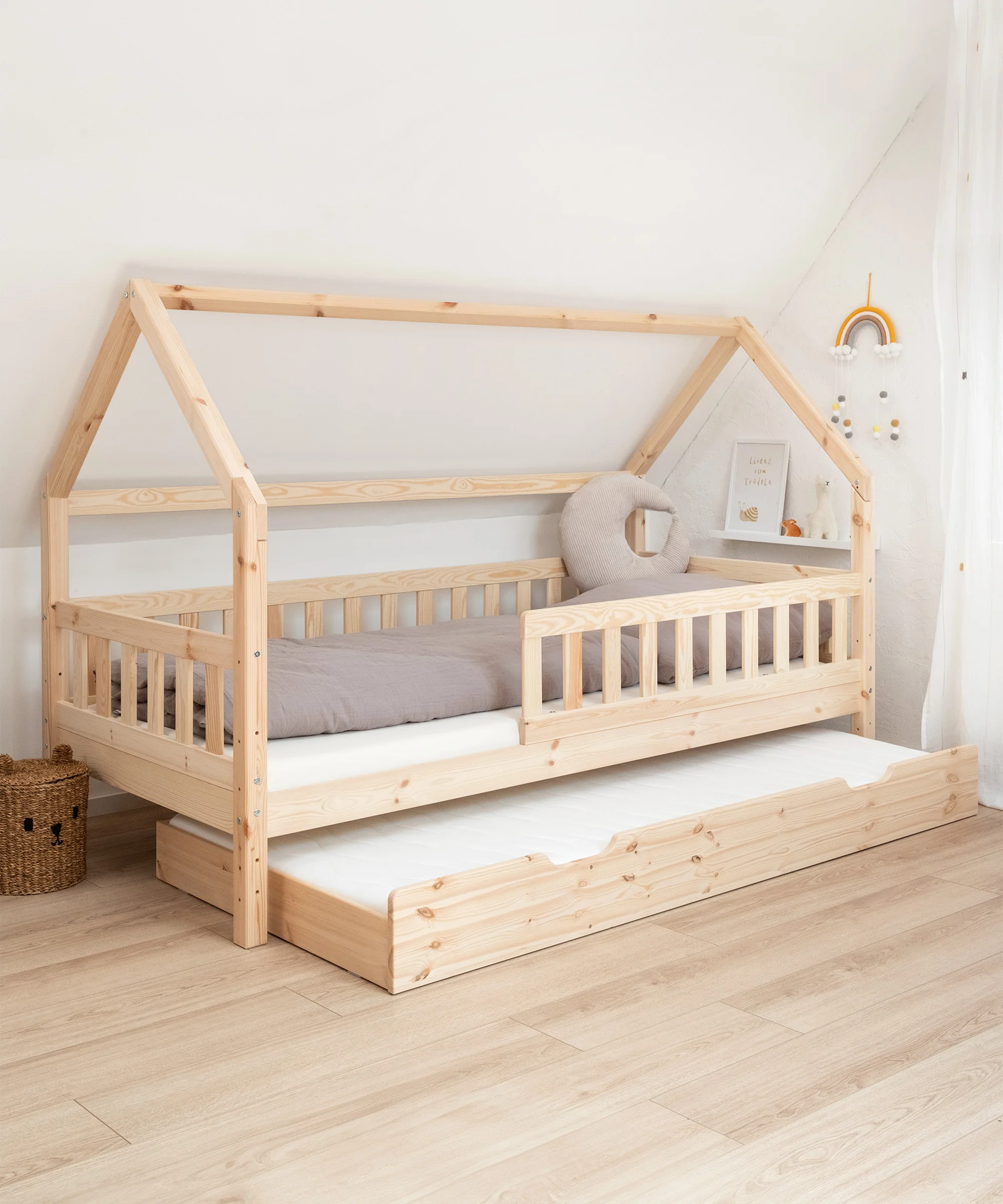 Hausbett Lille  |  Kiefer Natur - Image 6