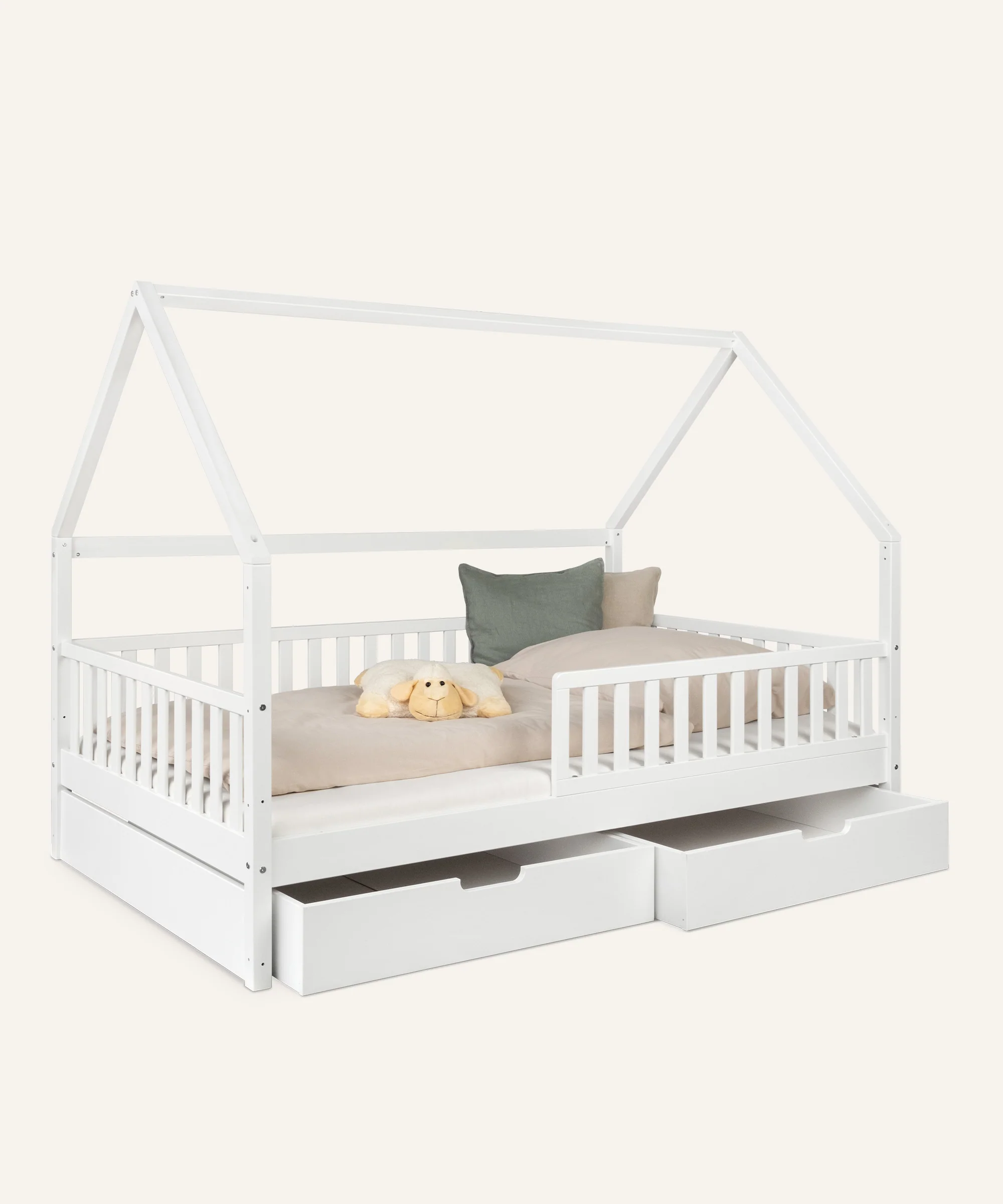Hausbett Livo  |  Buche Weiß - Image 12