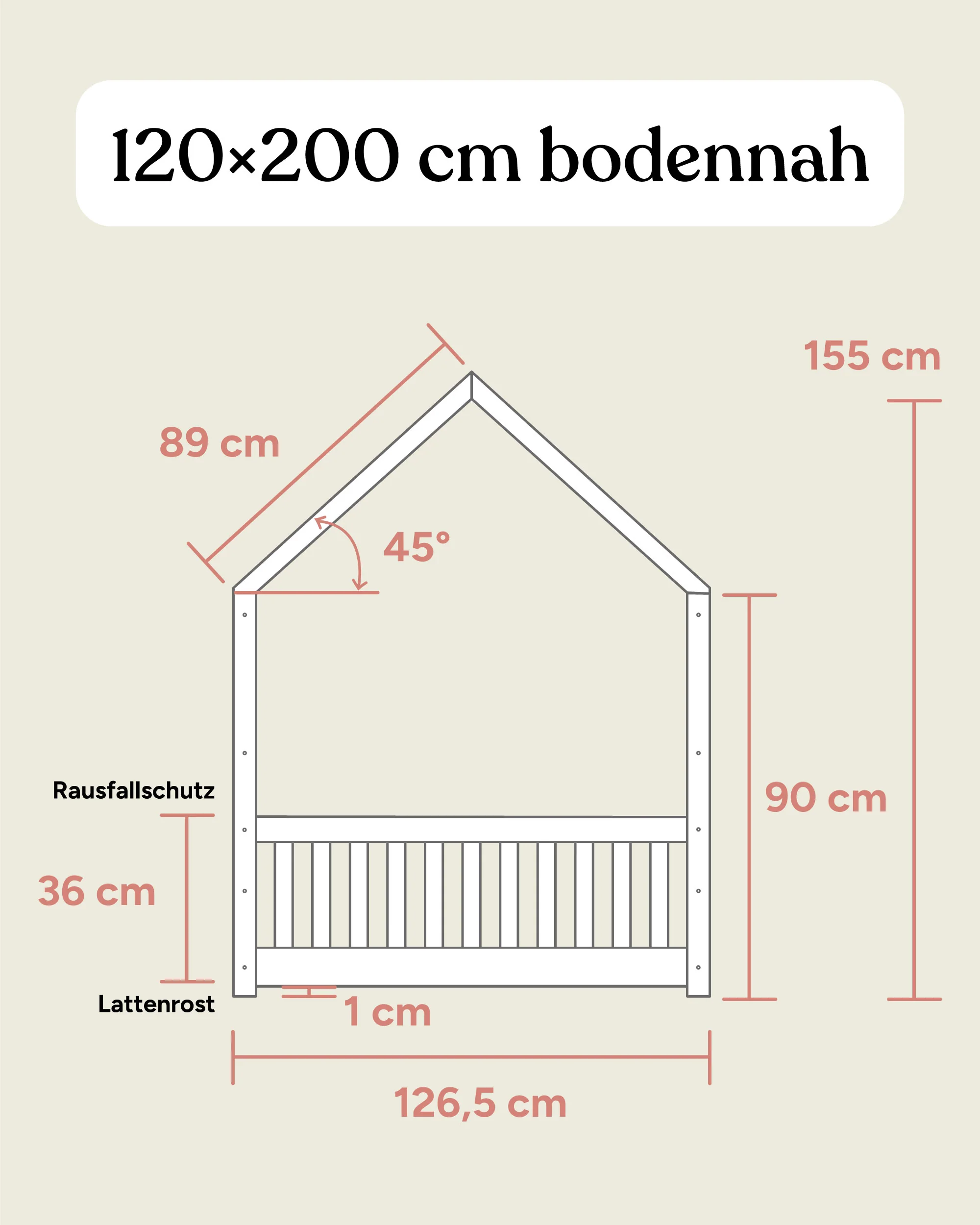 Hausbett Livo | Buche Natur - Image 11
