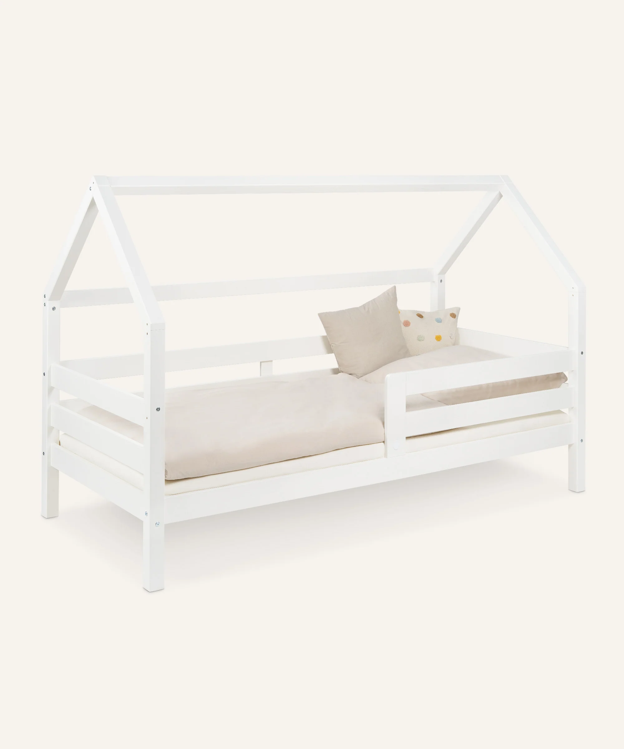 Hausbett Sona | Kiefer Weiß