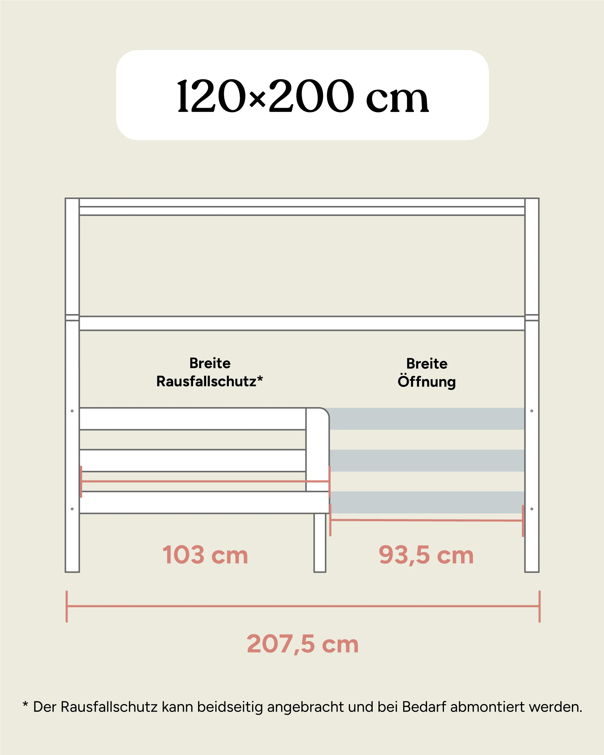 Hausbett Sona | Kiefer Weiß - Image 8