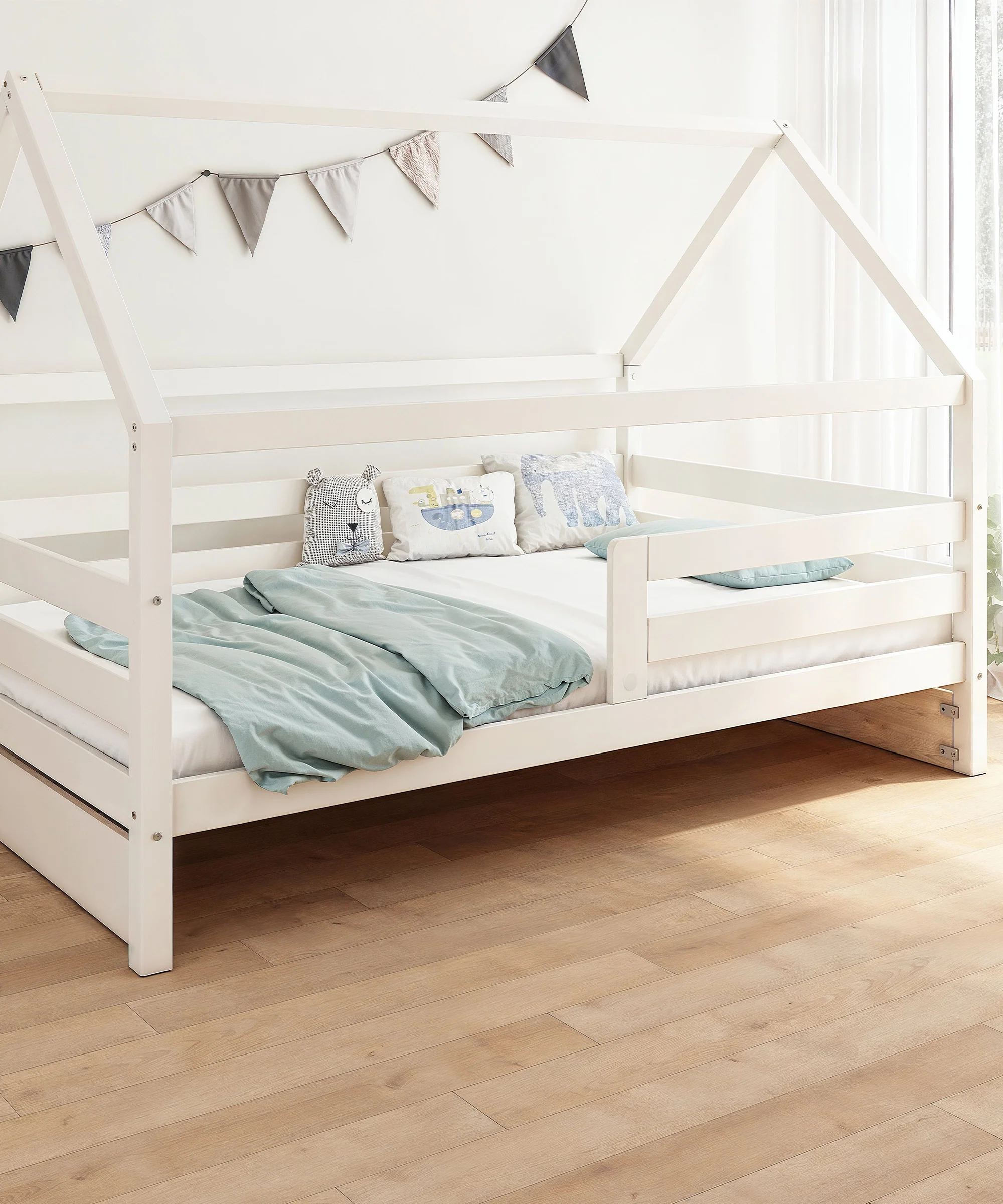 Hausbett Sona | Kiefer Weiß - Image 2